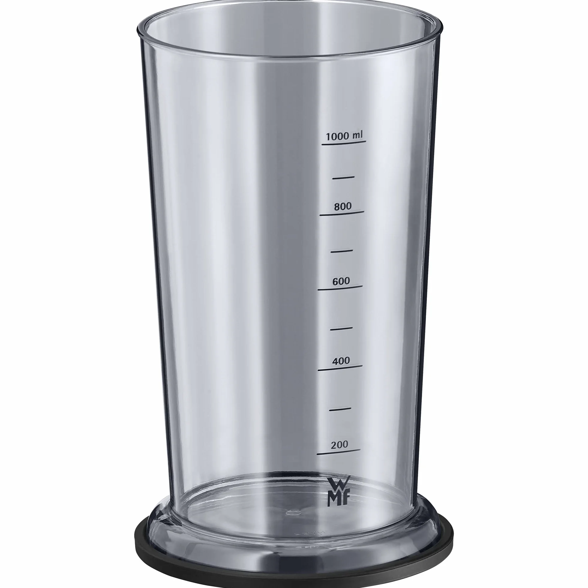 WMF Lineo 5-częściowy zestaw blenderów ręcznych, pałeczka do miksowania, trzepaczka, spieniacz do mleka, rozdrabniacz, 700 W, różdżka z pojemnikiem 1 l, stal nierdzewna matowa