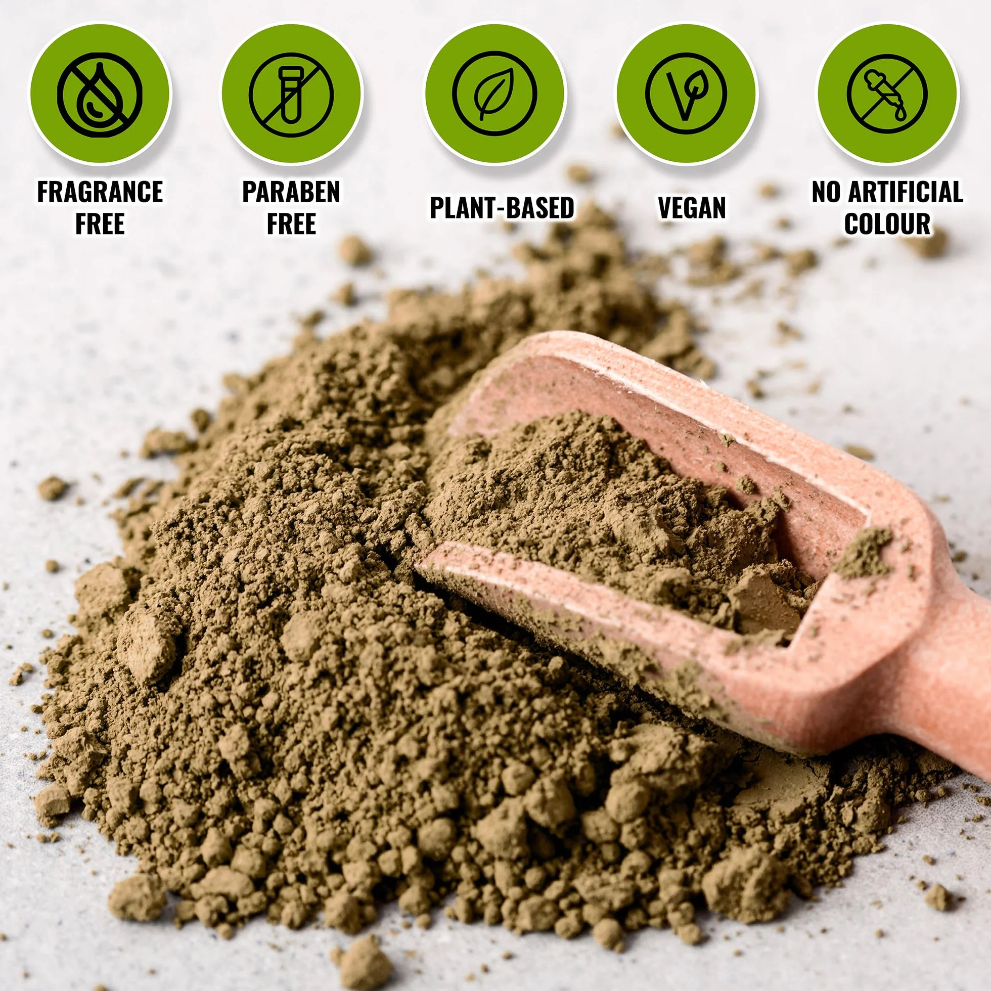 Davis Finest Organic Brahmi Powder 100 g, czysty i naturalny, ajurwedyjski, suche, zniszczone, przerzedzające się włosy, wspomaga wzrost włosów, łamliwość włosów, rozdwajanie końcówek