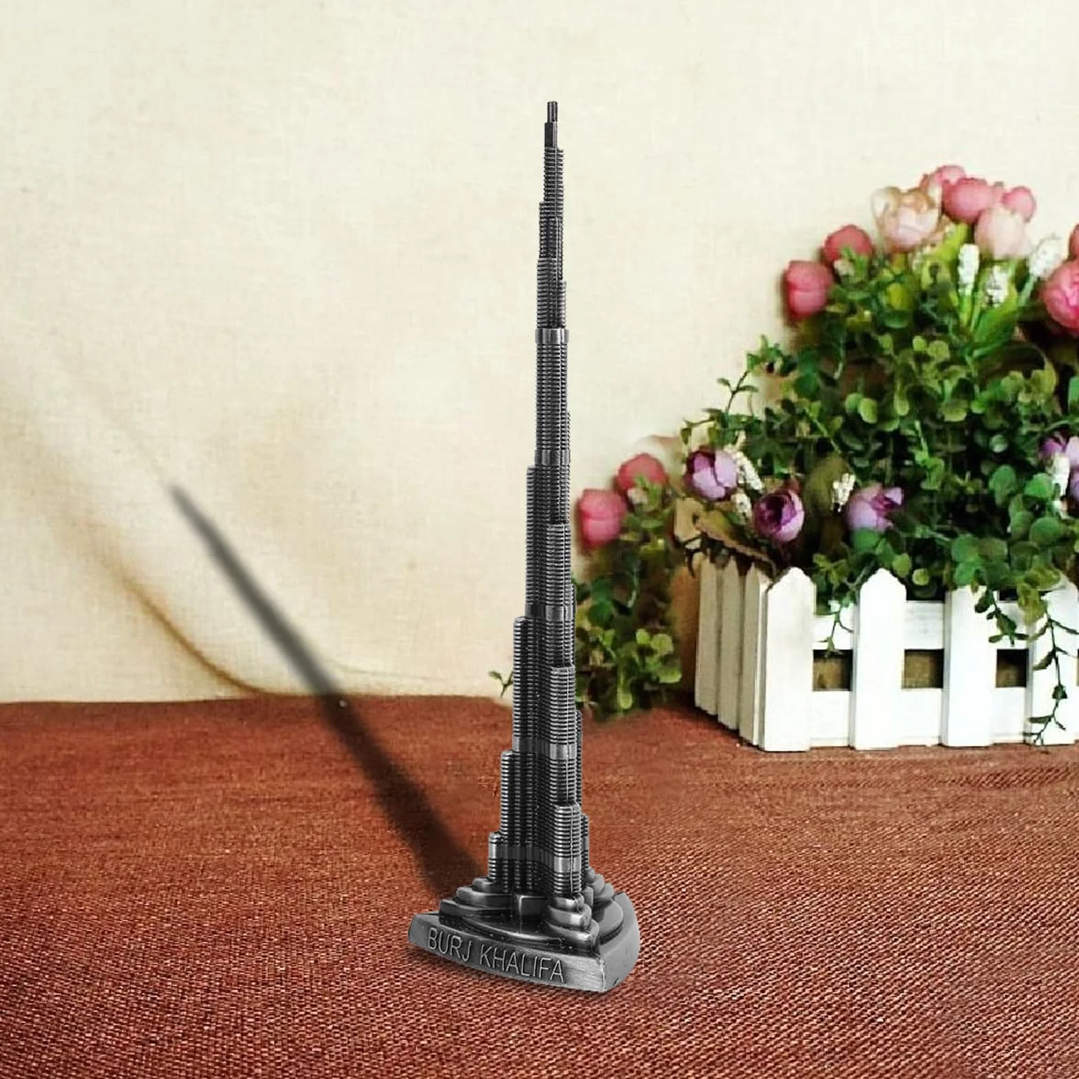 Wieża Burj Khalifa 18 cm model miniaturowy ze stopu do biura domu