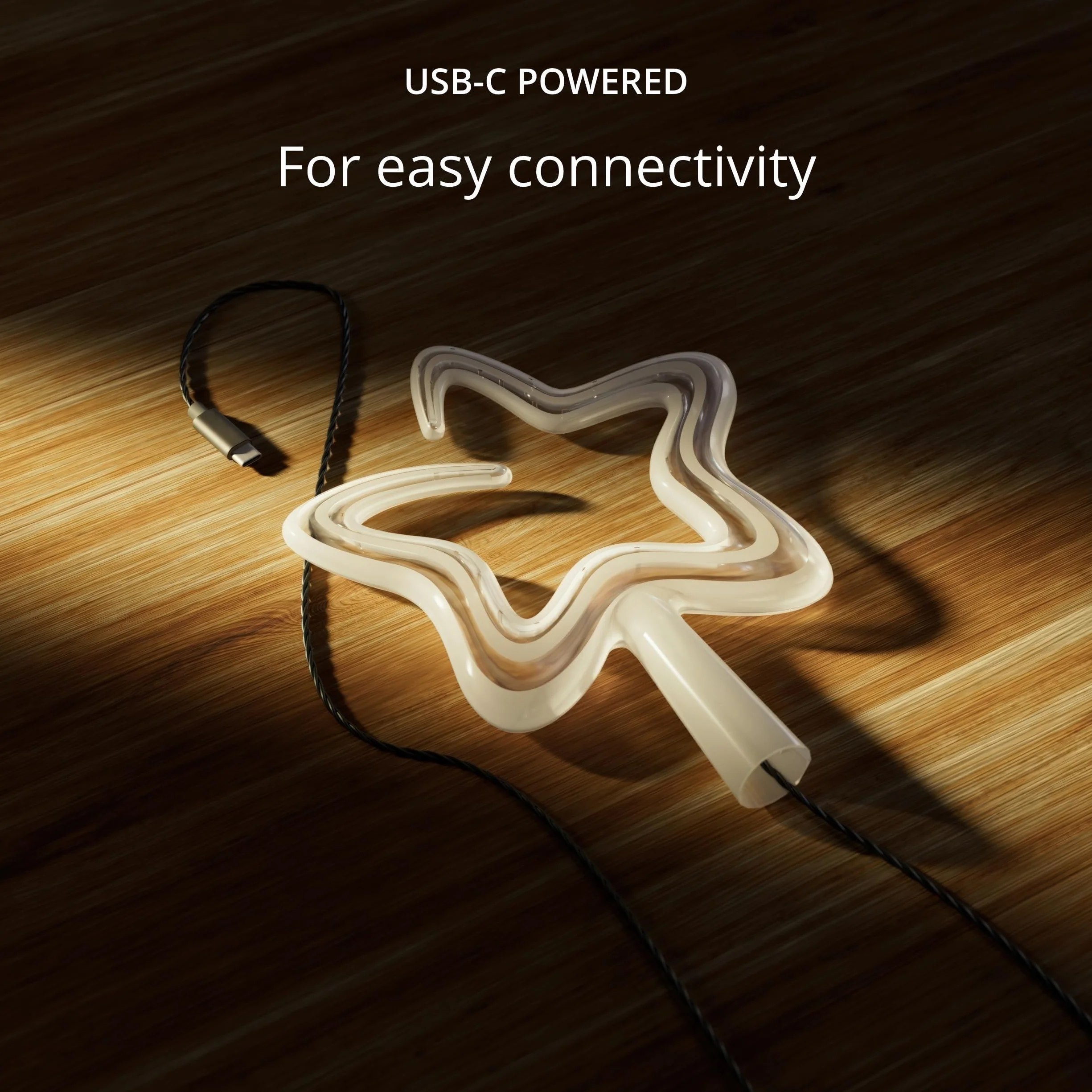 Twinkly Tree Topper 78 LED RGB W USB-C