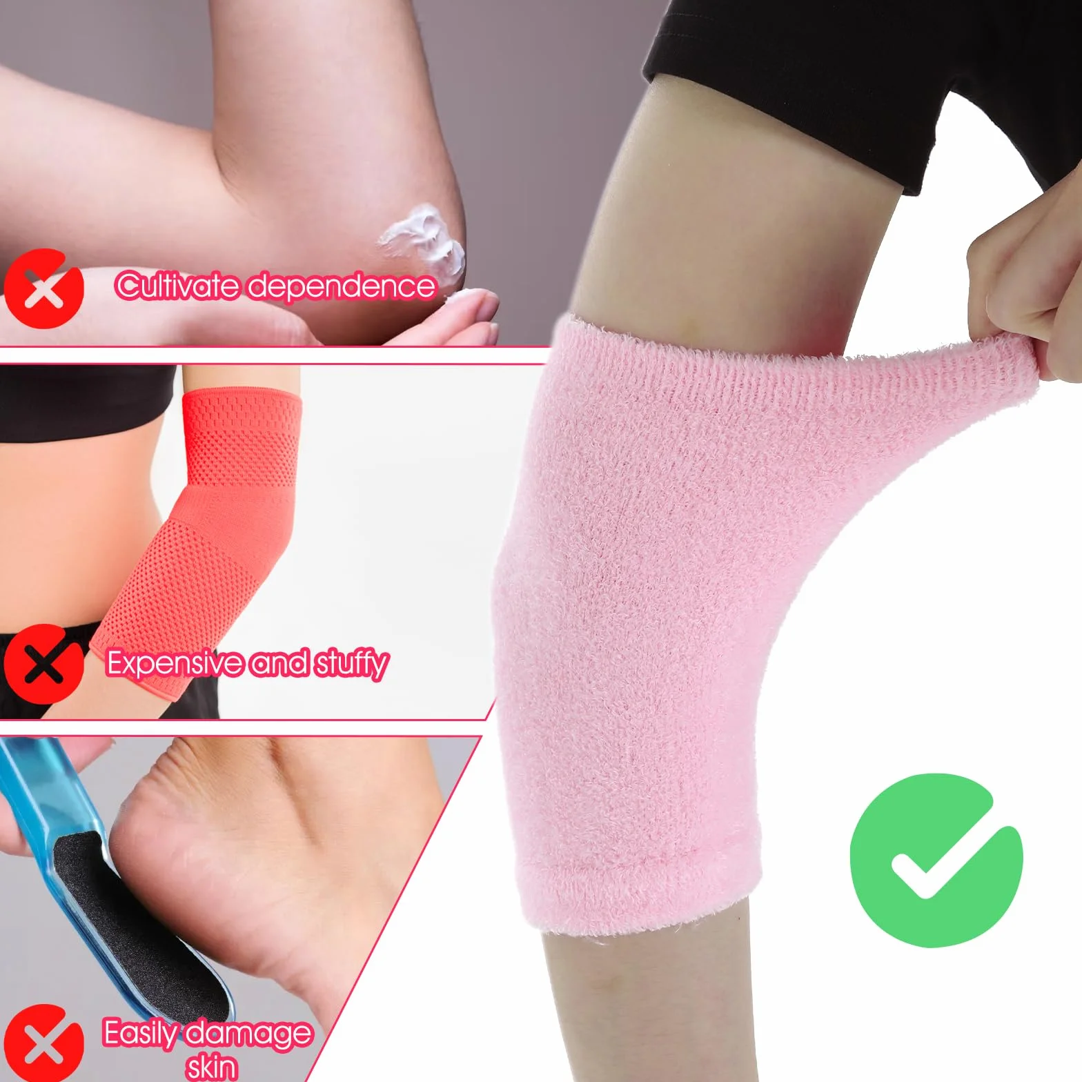 Ptwola 1 para żelowych ochraniaczy na łokcie, sportowe, oddychające, elastyczne, nawilżające, do suchej skóry, fitnessu, dla mężczyzn i kobiet