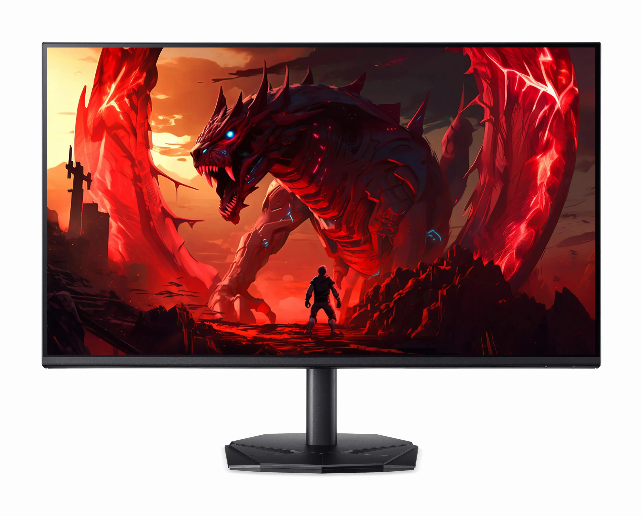 acer Nitro KG272G (60 cm 27" FHD ZeroFrame IPS 200Hz 16:9 1ms/0,5 ms (GTG, Min.) 250nits 2xHDMI DP MM Audio out HDR10 FreeSync Premium EU MPRII Black H.Cable x1 AMZ DI) Monitor PC do gier, czarny