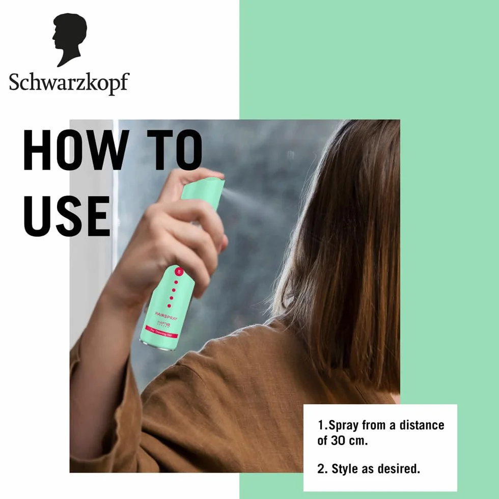 SCHWARZKOPF Spray 200 mm Schwarzkopf Professional Taft Volume Mega Strong 5 Spray do włosów