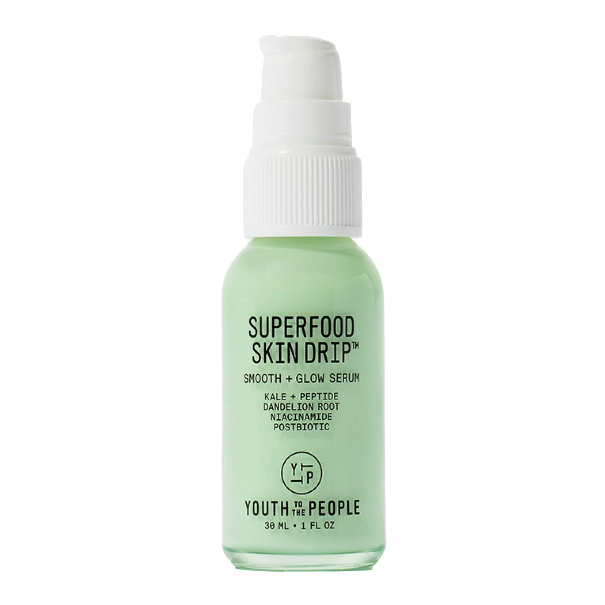 Youth To The People Superfood Skin Drip Glow Serum, Serum do Twarzy Nawilżające, Rozświetlające, Dla Suchej i Matowej Skóry, Nierówna Tekstura, Wegańskie Składniki, 30 ml