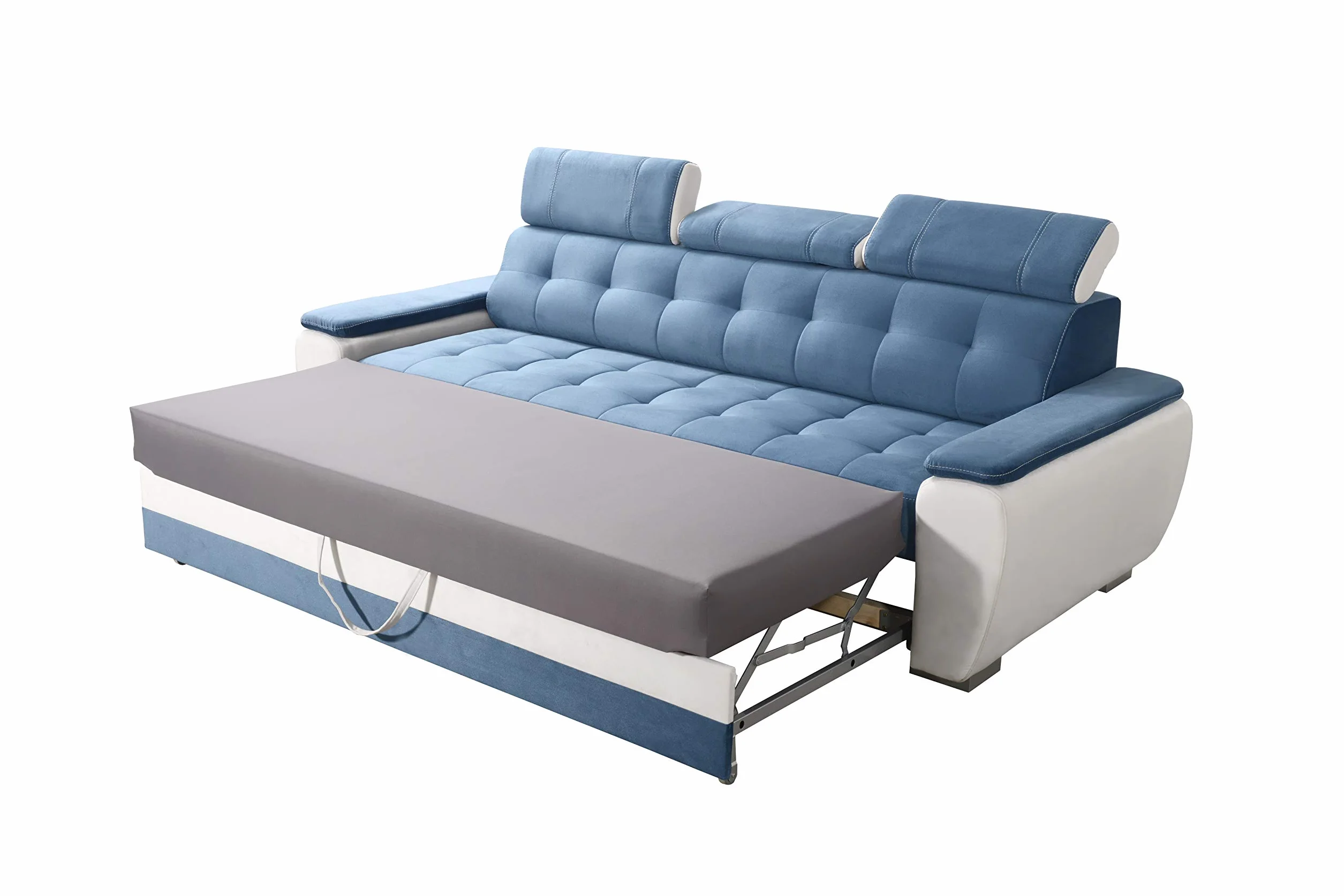 Robin Inspire Diana sofa z funkcją spania 3 regulowane zagłówki