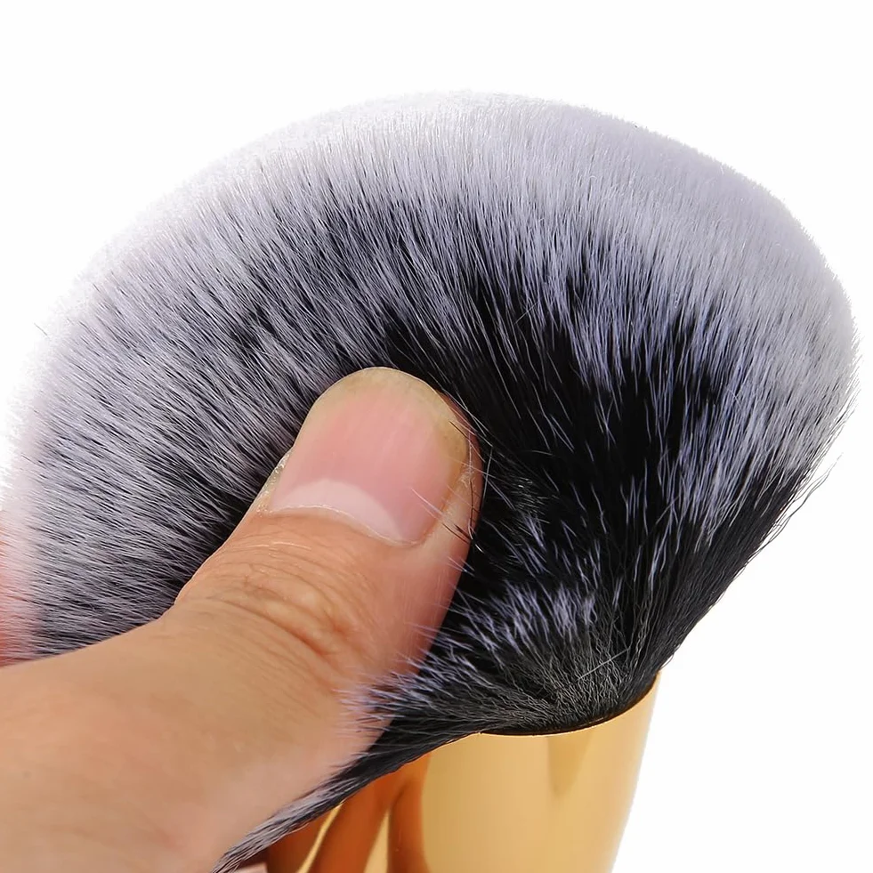 Pędzel do pudru, duży luźny pędzel do pudru, pędzel do różu do dużego pokrycia, pędzle do makijażu twarzy, narzędzia do mieszania płynnego kremu