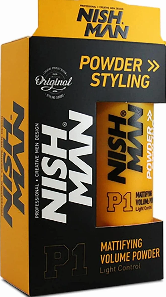 NISHMAN Puder do Stylizacji Włosów P1 - Mattifying Volume Light Control 20g