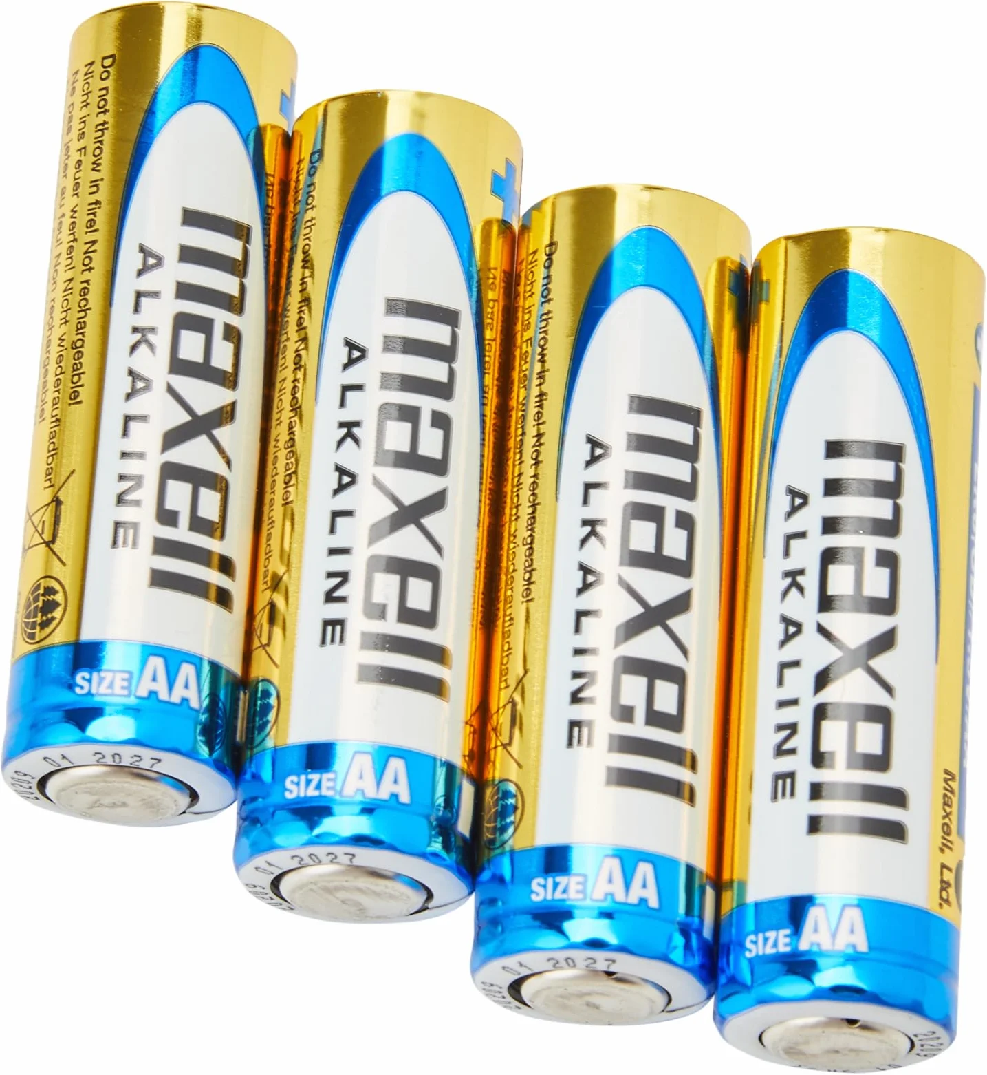 Maxell 723882 Baterie Alkaliczne, 4 Sztuki