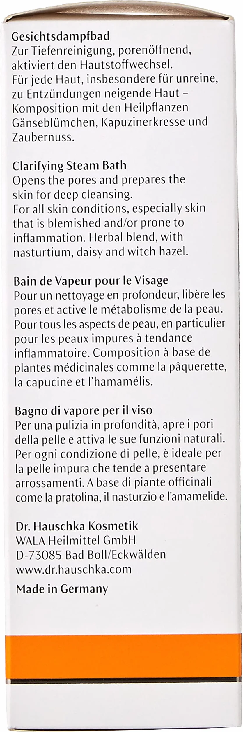 Dr. Hauschka Olejek do Kąpieli Parowej, 240 g