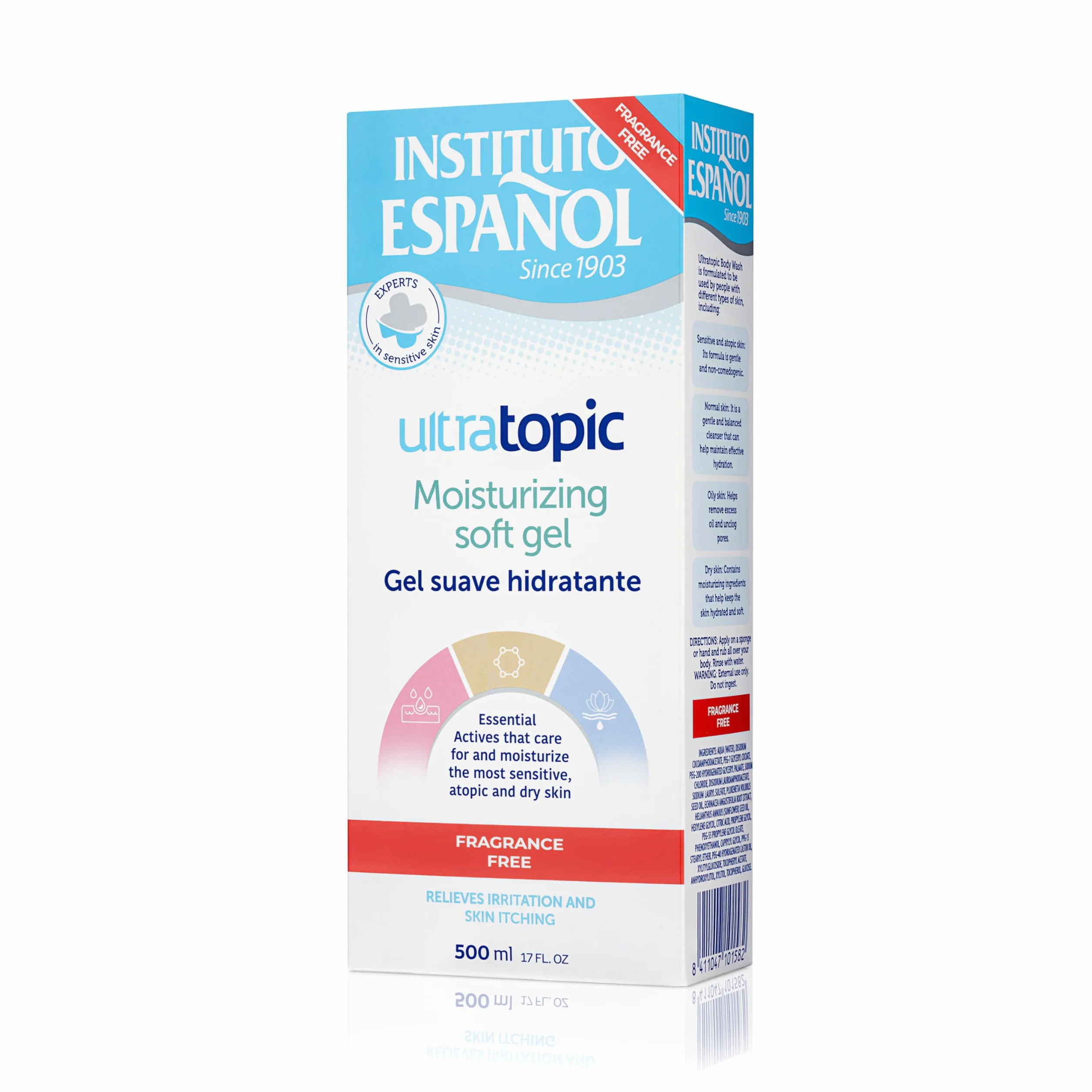 Instituto español Ultratopic Soft Gel - 500 ml