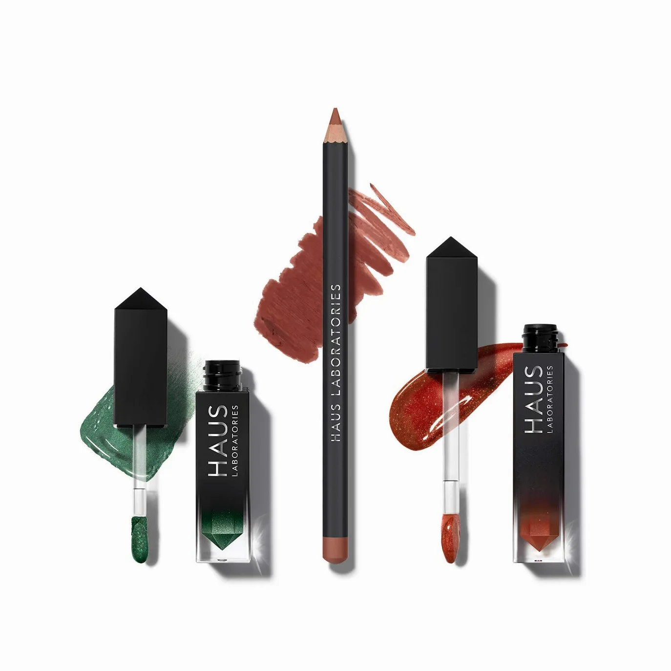 Haus Laboratories By Lady Gaga: Zestaw do makijażu zawierający torbę, cienie do powiek, kredkę do ust i błyszczyk do ust
