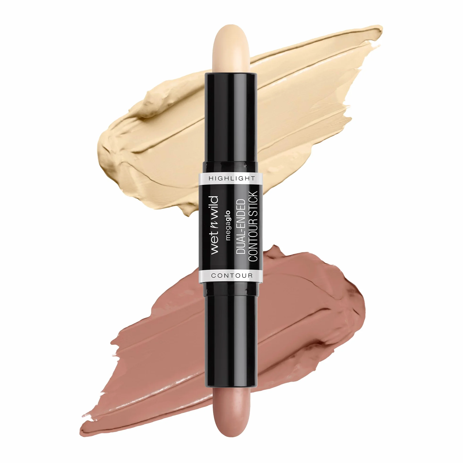 Wet n Wild MegaGlo 2w1 Dwustronny Sztyft do Konturowania z Rozświetlaczem Medium/Tan