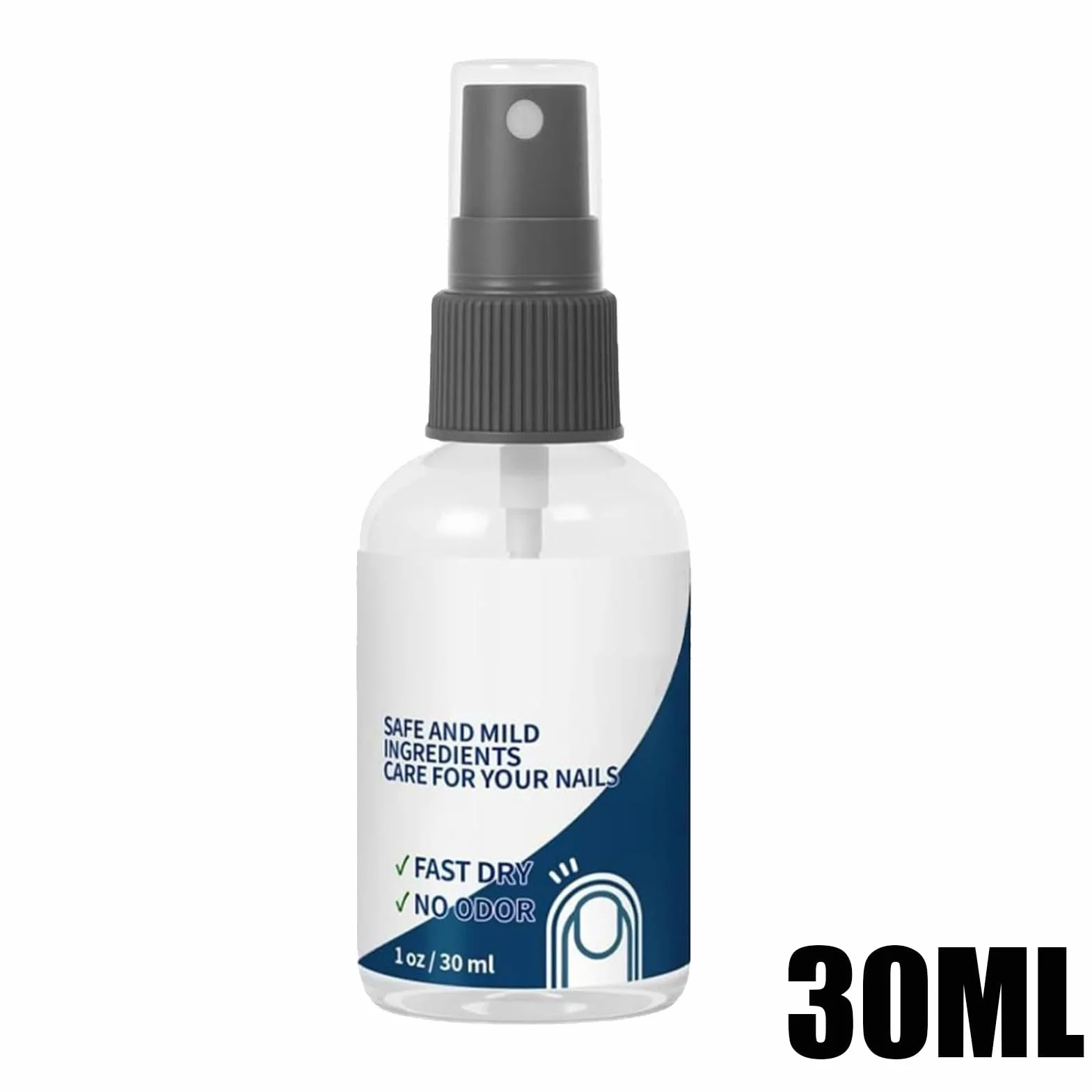 Spray do paznokci - Odżywczy spray naprawczy do paznokci | 30 ml ochronny naturalny szybko działający pielęgnacja paznokci dla mężczyzn podróżny paznokieć dom kobiety zdrowie sportowców swędzenie stóp