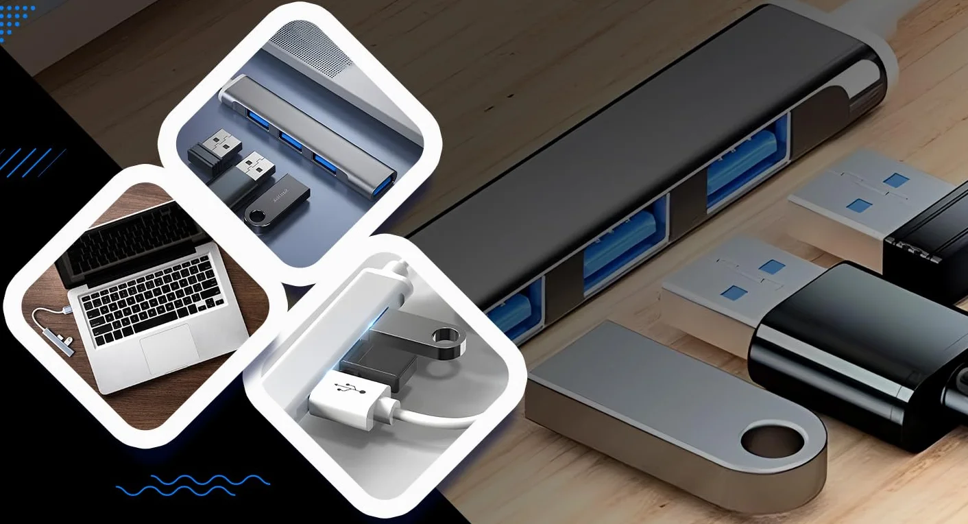 Retoo Hub USB 3.0 4-portowy rozdzielacz Surface Desktop PC Splitter do komputera stacjonarnego Laptop Konsola Windows Flash Drive Drukarki Klawiatury Urządzenia 5 Gb/s Wiele wtyczek Porty danych Srebr