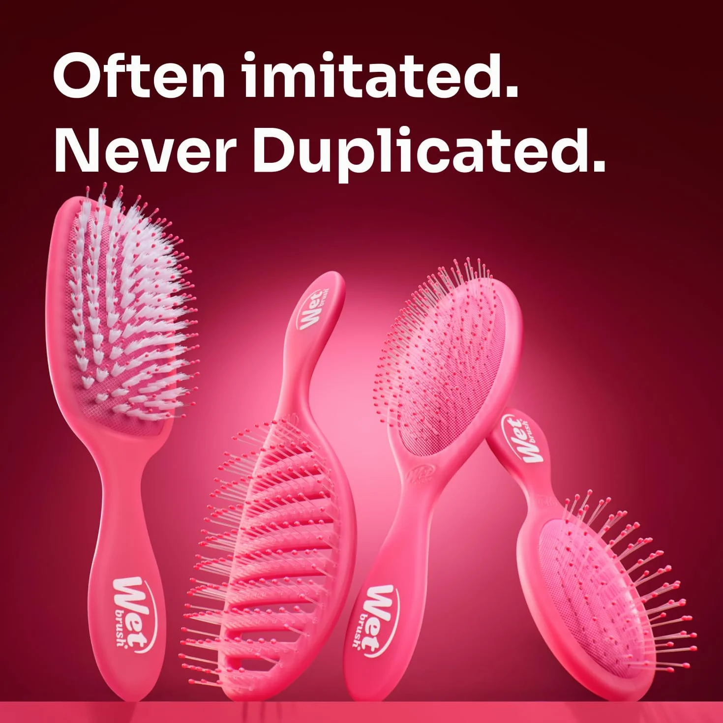 Wet Brush Paddle Detangler Hair Brush, Sky, Ultra-Soft IntelliFlex Bristles with AquaVent Design, Great For Treatment & Mask Application, Women, Men, Wet, Dry and Damaged Hair