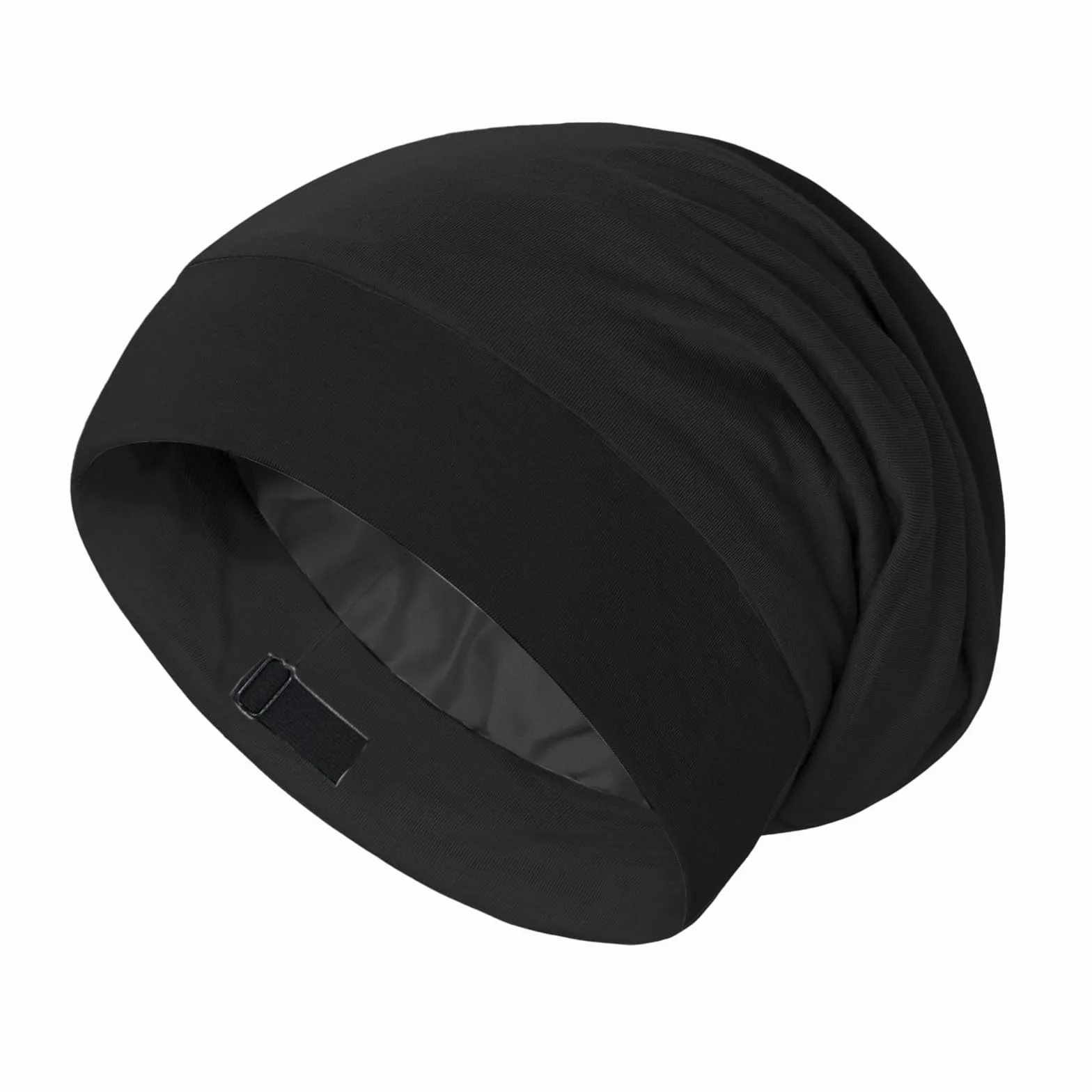 Jedwabny czepek do spania, jedwabny czepek do spania i satynowy czepek do włosów, miękki, regulowany, jedwabny czepek do spania, czepek nocny
