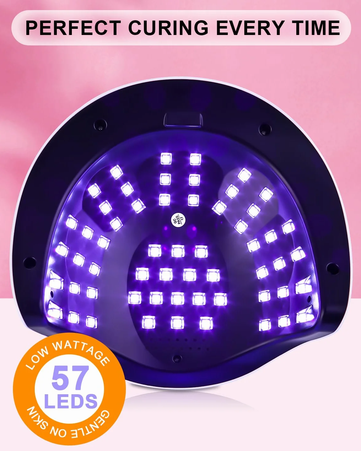 Lampa UV 220W do paznokci żelowych, 10/30/60/99S timer suszarka do paznokci Lampa UV do paznokci, profesjonalna lampa LED UV do paznokci z uchwytem i automatycznym czujnikiem