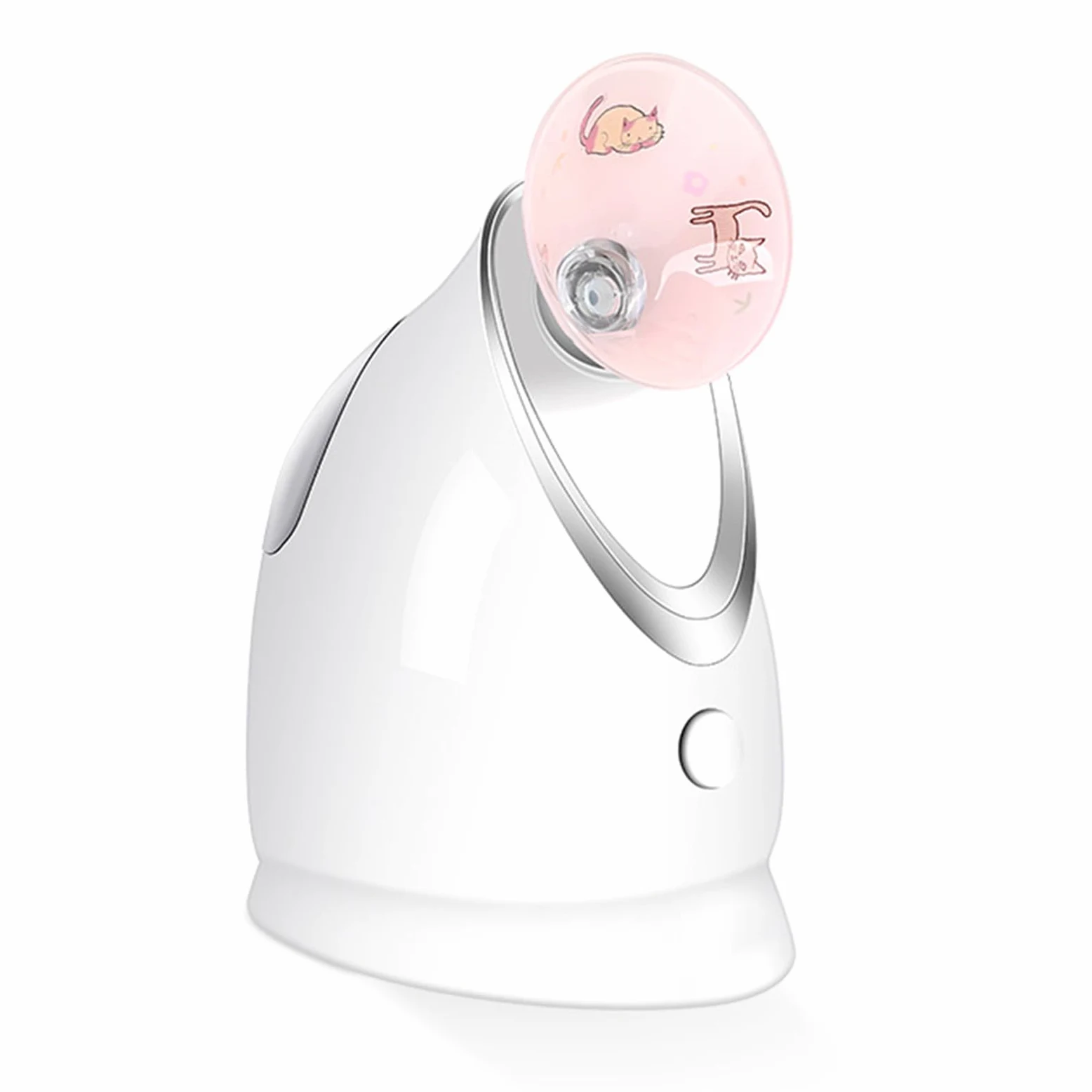 Steamer do twarzy Dokładne czyszczenie Steamer do twarzy Nawilżający sprzęt do dokładnego czyszczenia twarzy Nano-jonowy rozpylacz mgiełki,B