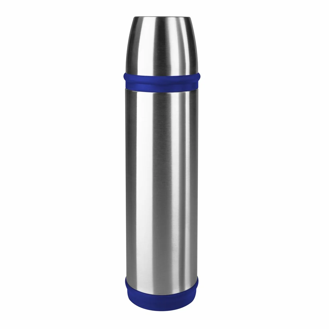 Emsa Kapitan kolba izolacyjna, 700 ml, stal nierdzewna/niebieska
