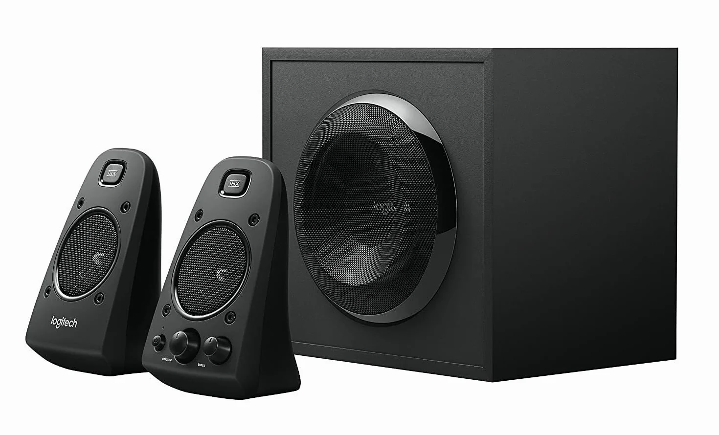 Logitech Speaker System Z623, Głośniki Komputerowe, Wyjątkowy Dźwięk Thx, Analog, Pc/Mac - Czarny,980-000403