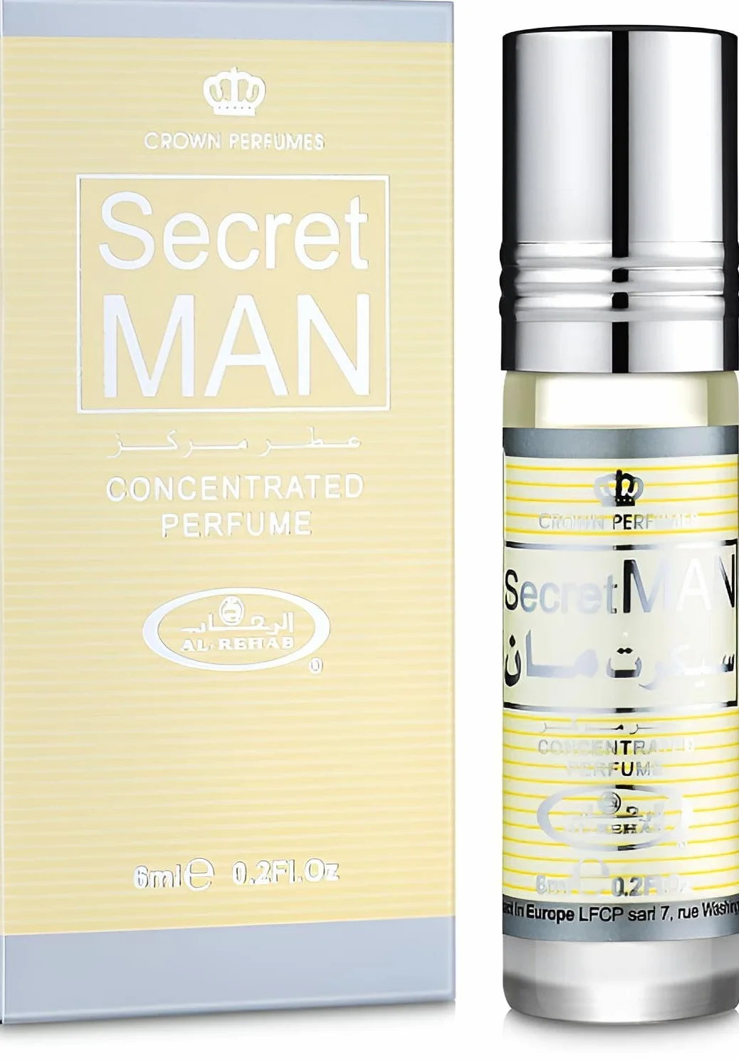 Olejek zapachowy Secret Mann - 6 ml od Al Rehab