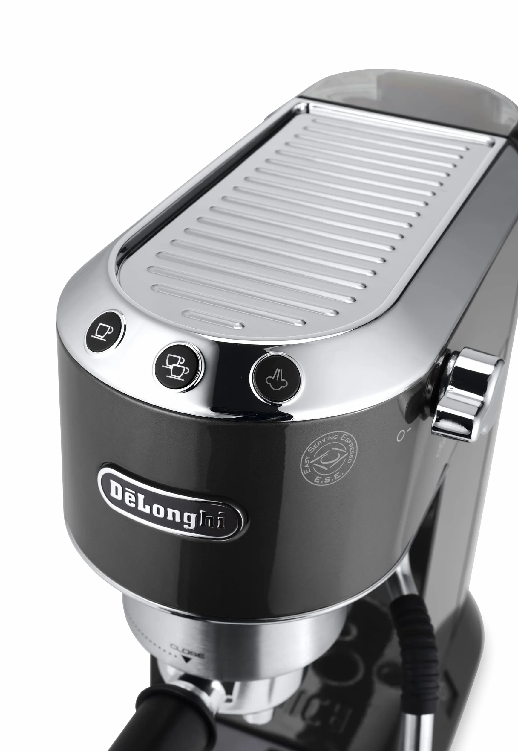 DeLonghi Dedica Arte EC 885.GY Ekspres do kawy, 15 cm, 1 L zbiornik, szary