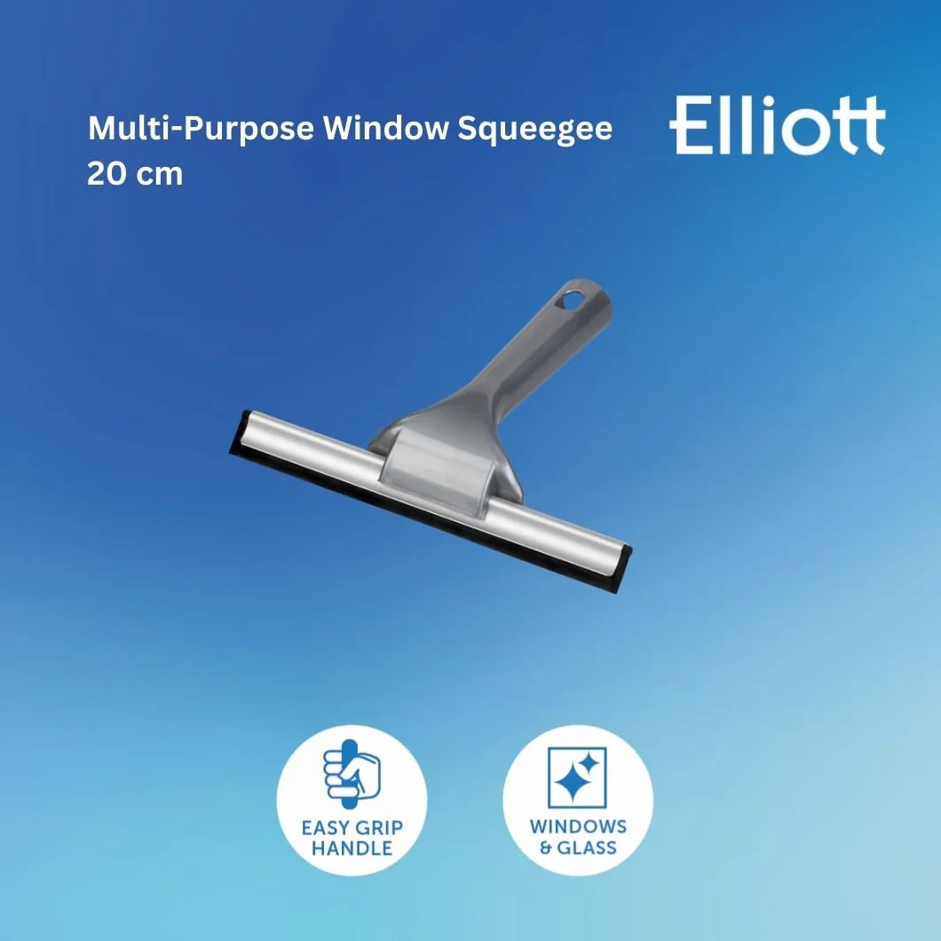 Elliott Ściągaczka do Okien 20 cm Aluminiowa Gumowa Ergonomiczny Uchwyt