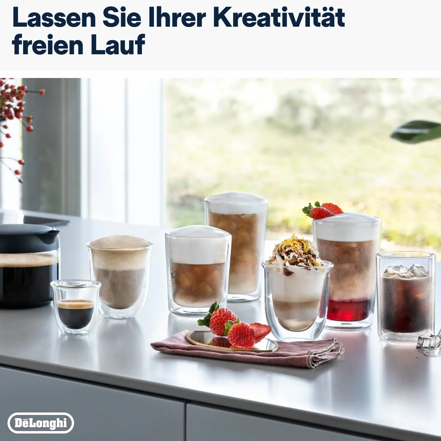 De'Longhi Eletta Explore Cold Brew ECAM452.67.G, Automatyczny Ekspres do Kawy z LatteCrema Hot i Cool, Cold Extraction, Szary