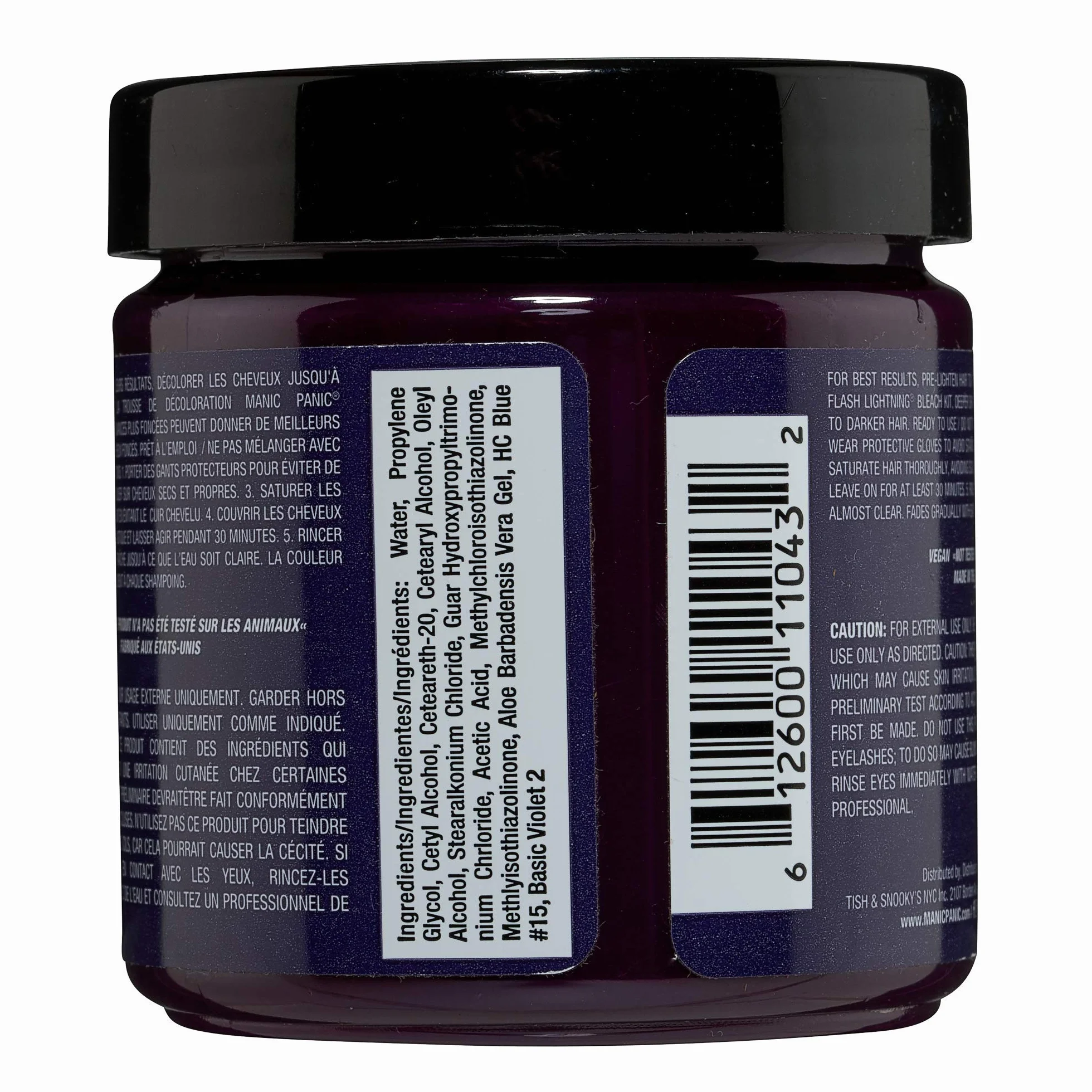 Manic Panic Classic Semi-Permanent Hair Dye 118ml (Violet Night)