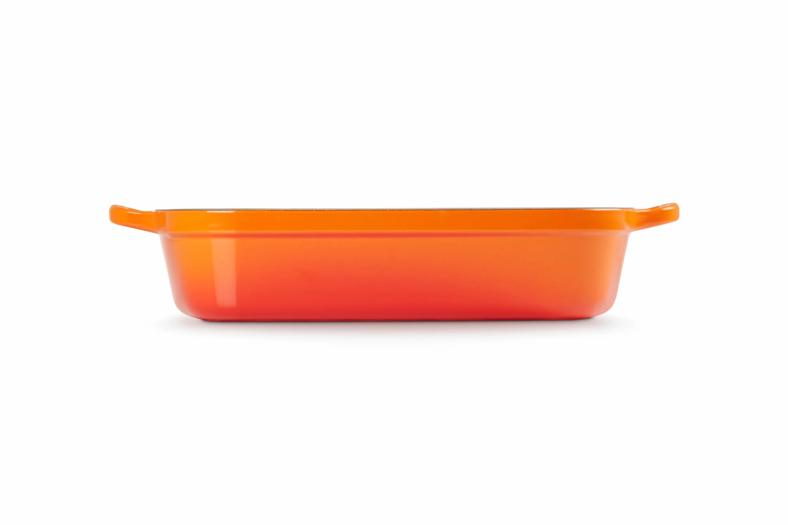 Le Creuset Signature żeliwna brytfanna 33 cm prostokątna 4,9 l czerwony