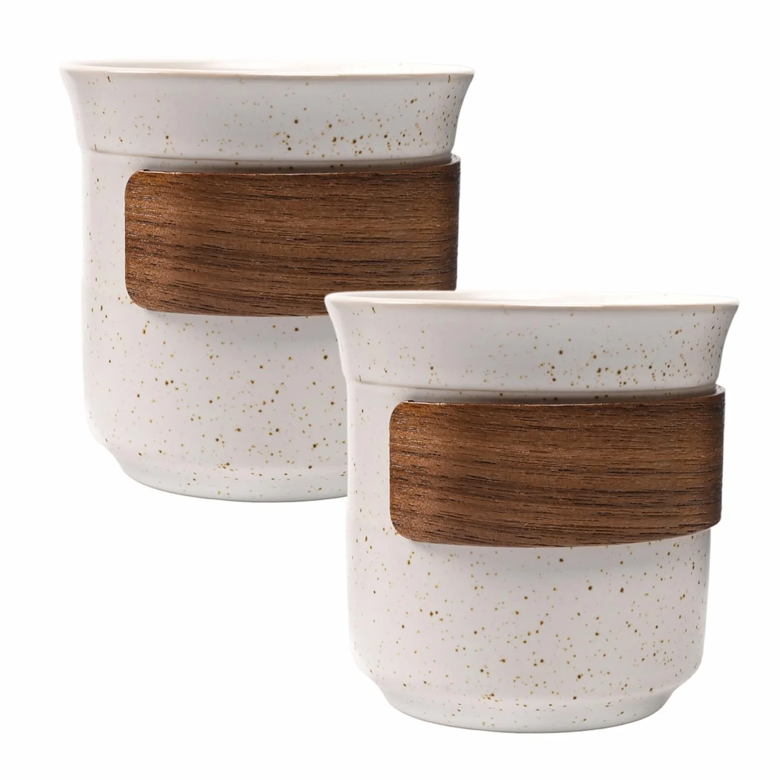 Zestaw 2 ceramicznych filiżanek do espresso 190 ml Cortado Doppio