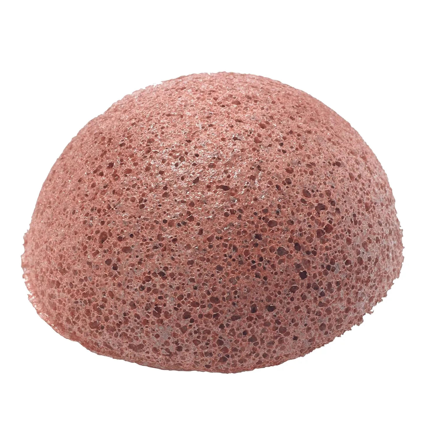 MZ SKIN | Naturalna gąbka Konjac | czerwona glina | Konjac | Żelazo | Gąbka do pielęgnacji skóry | Przyjazna dla środowiska