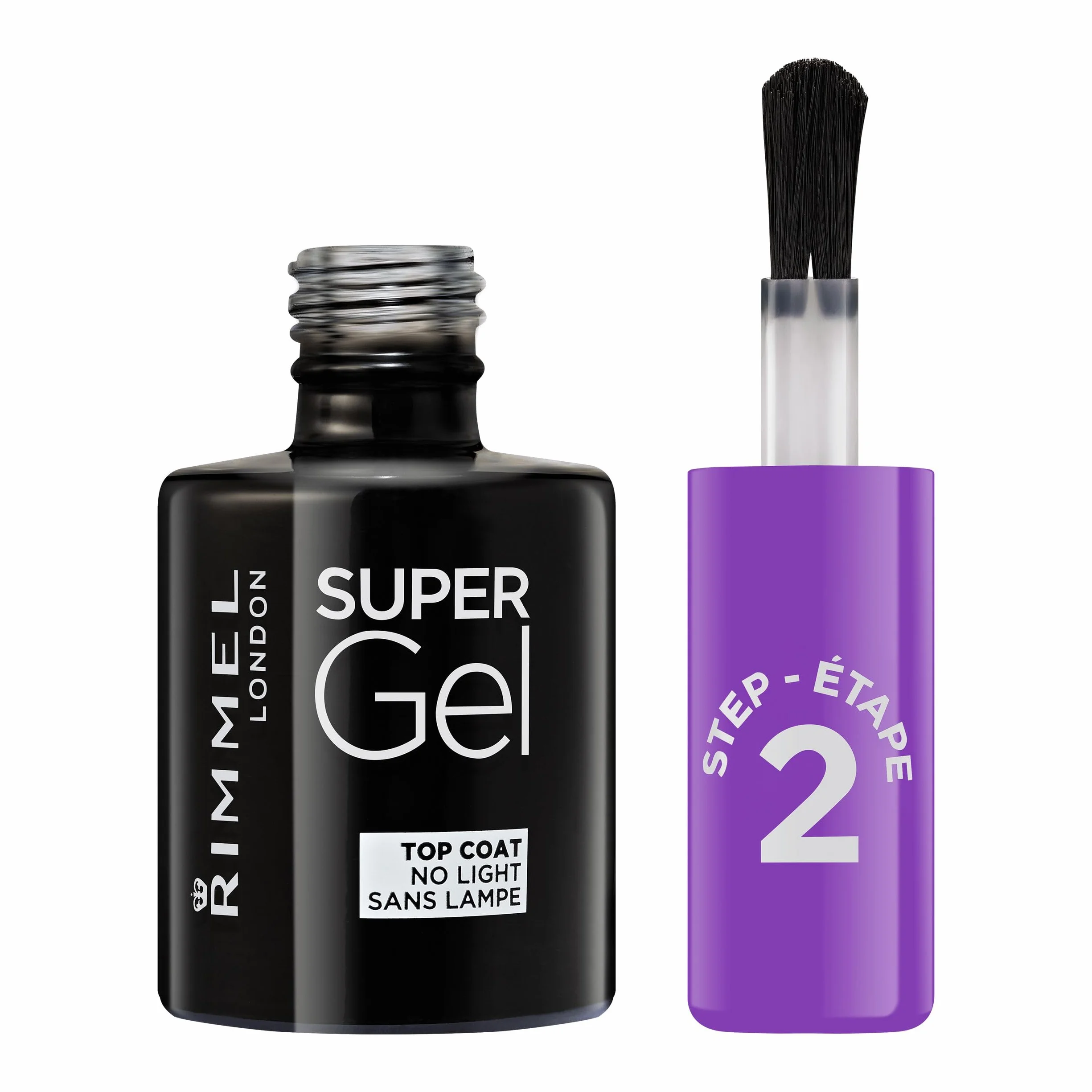 Rimmel Super Gel Lakier do Paznokci, Transparent, 12 ml