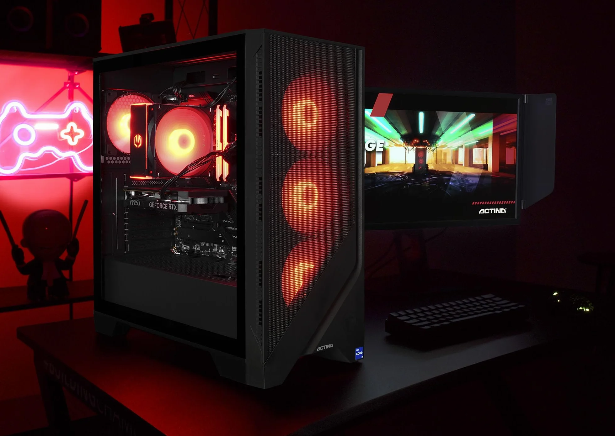ACTINA PBM 12400F/32GB/1TB/RTX4060/650W
