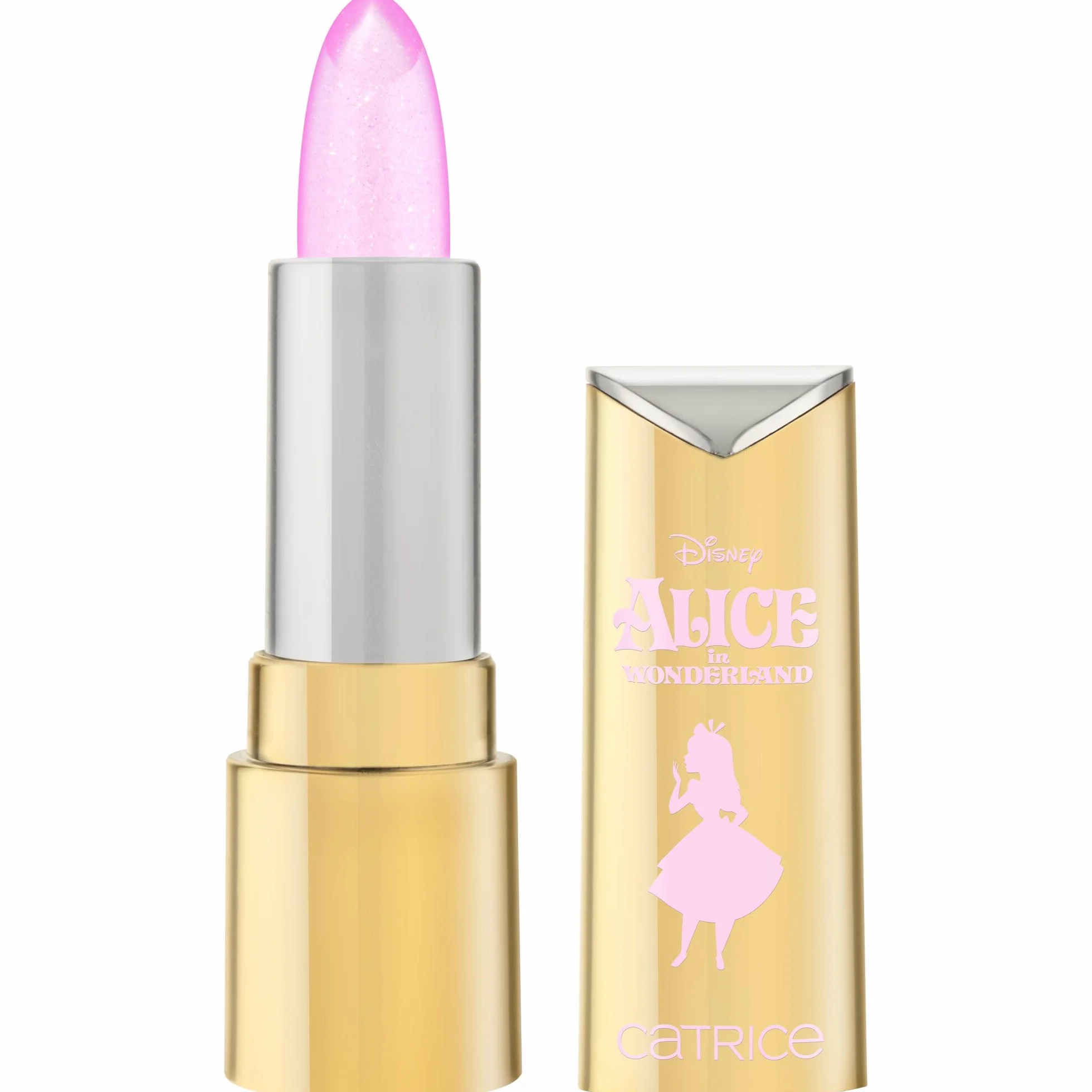 Catrice Balsam do ust Disney Alice w Wonderland Glow Lip Balm, opieka, dostosowanie koloru, naturalny (3.4g)