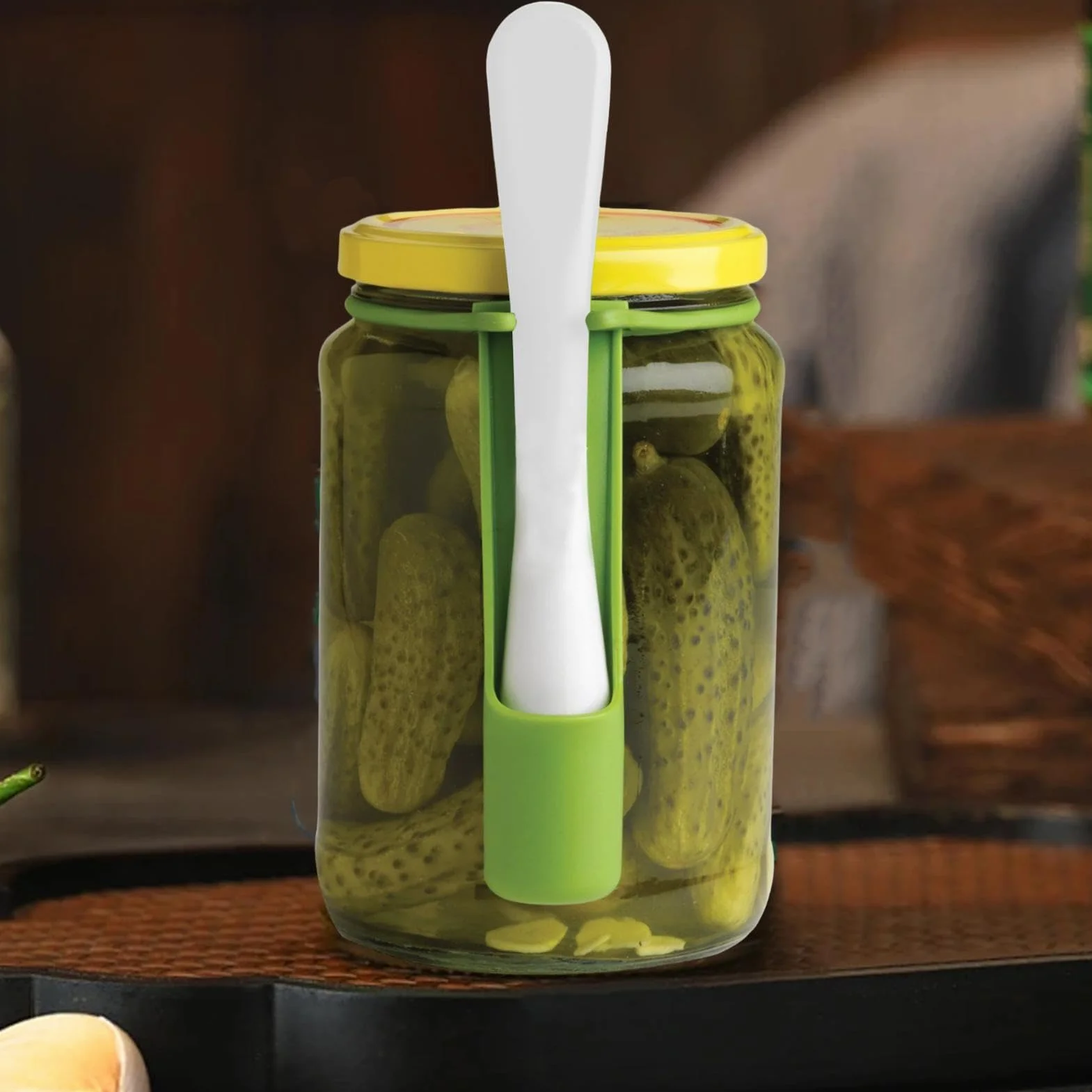 Pickle Grabber | Pickle Pickle,Wielofunkcyjny widelec do zbierania owoców | Zaciski do papryki oliwkowej ze stali nierdzewnej, unikalne gadżety kuchenne, narzędzie do chwytania