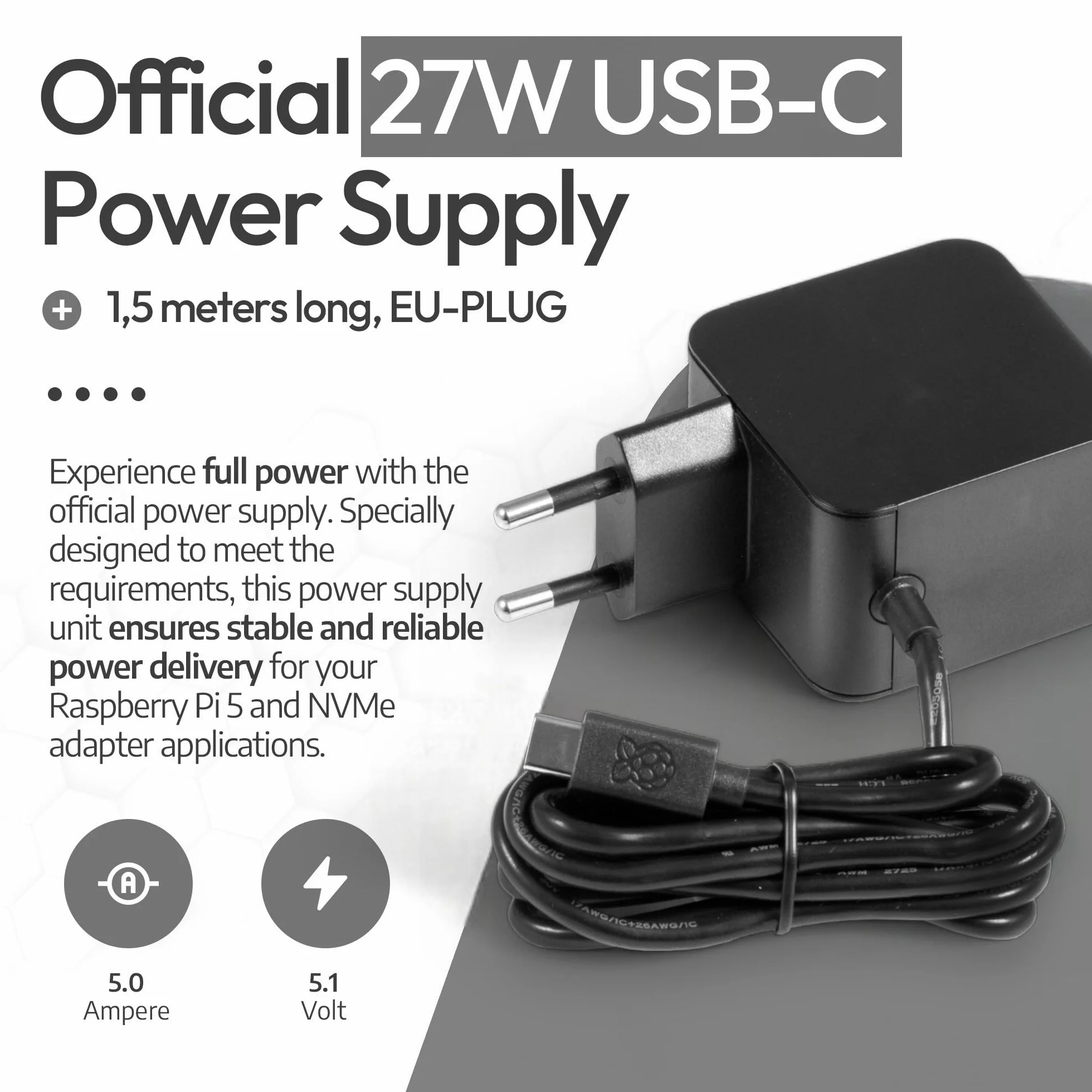 db-tronic NVMe Kit do Raspberry Pi 5 8 GB | Edycja 64 GB | Zasilacz 27 W | Metalowa obudowa | Aktywne chłodzenie | M.2 NVMe PCIe SSD | Micro HDMI 4K | idealny do Home Assistant i smart home