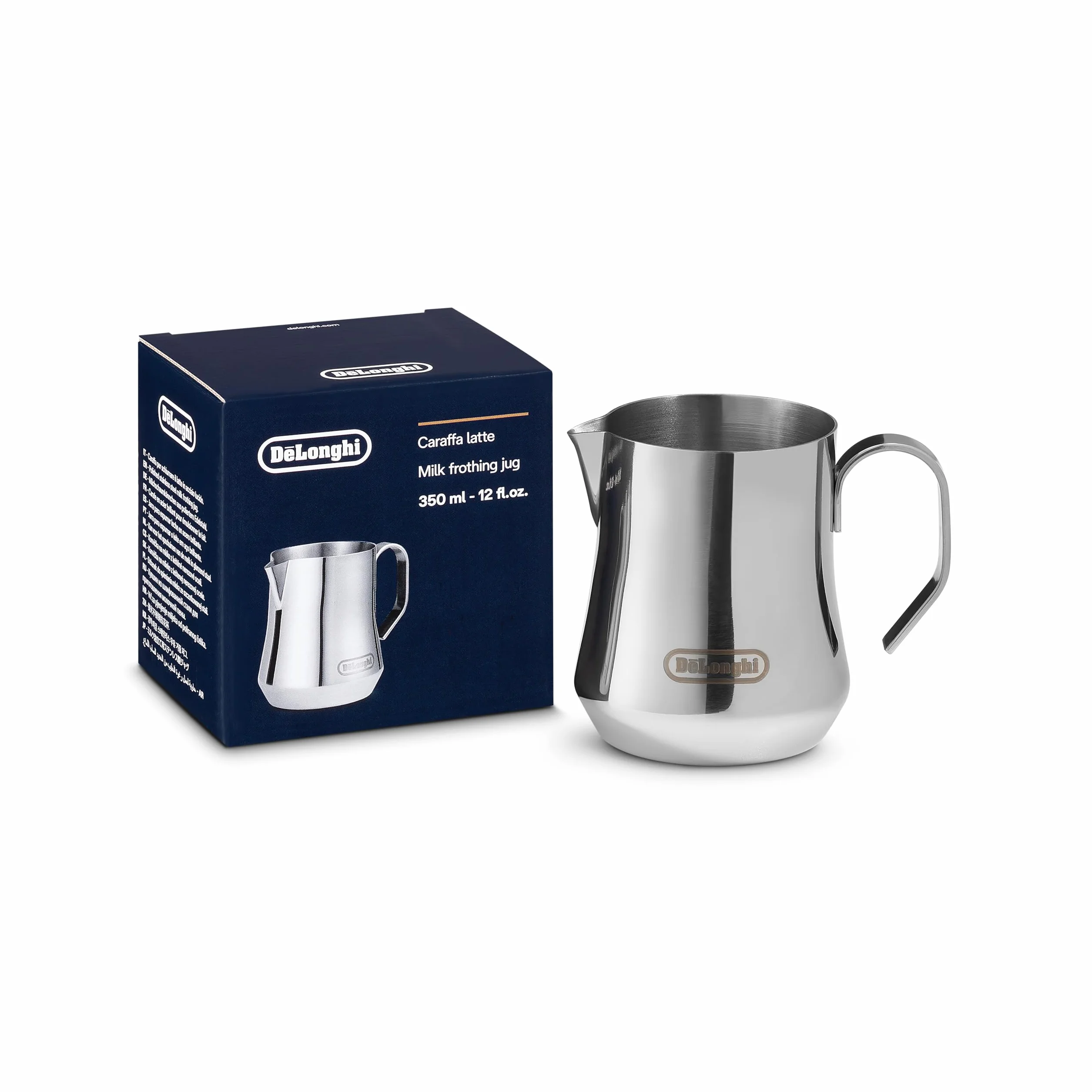 De'Longhi Dzbanek na Mleko 350 ml Srebrny