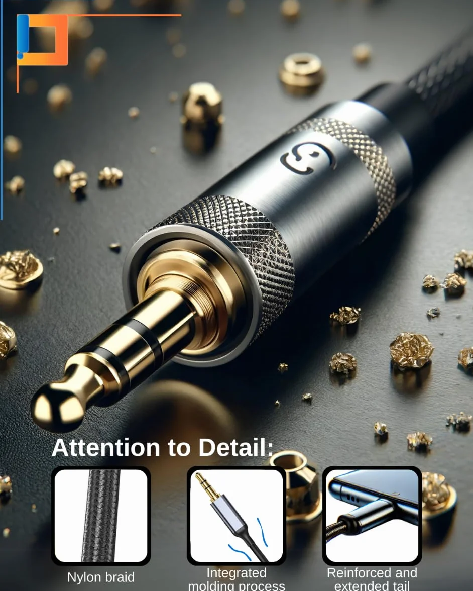 CO2 Adapter USB-C do Mini Jack 3,5 mm AUX z Przetwornikiem DAC 128 kHz HD, Najwyższa Jakość Dźwięku, Aluminium Space Grey, Kabel Kompatybilny z iPhone, MacBook, iPad Pro, Samsung (DAC)
