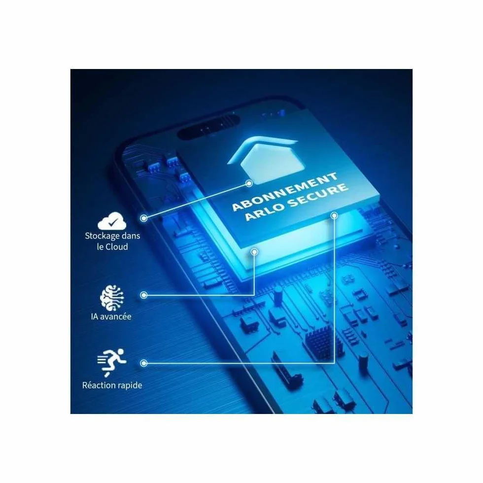 Arlo Zewnętrzna kamera bezpieczeństwa Pro 5 WLAN, 2K UHD, zestaw 2 szt., biały, ulepszone widzenie w nocy, kąt widzenia 160°, dźwięk dwukierunkowy, z wersją próbną bezpiecznego planu