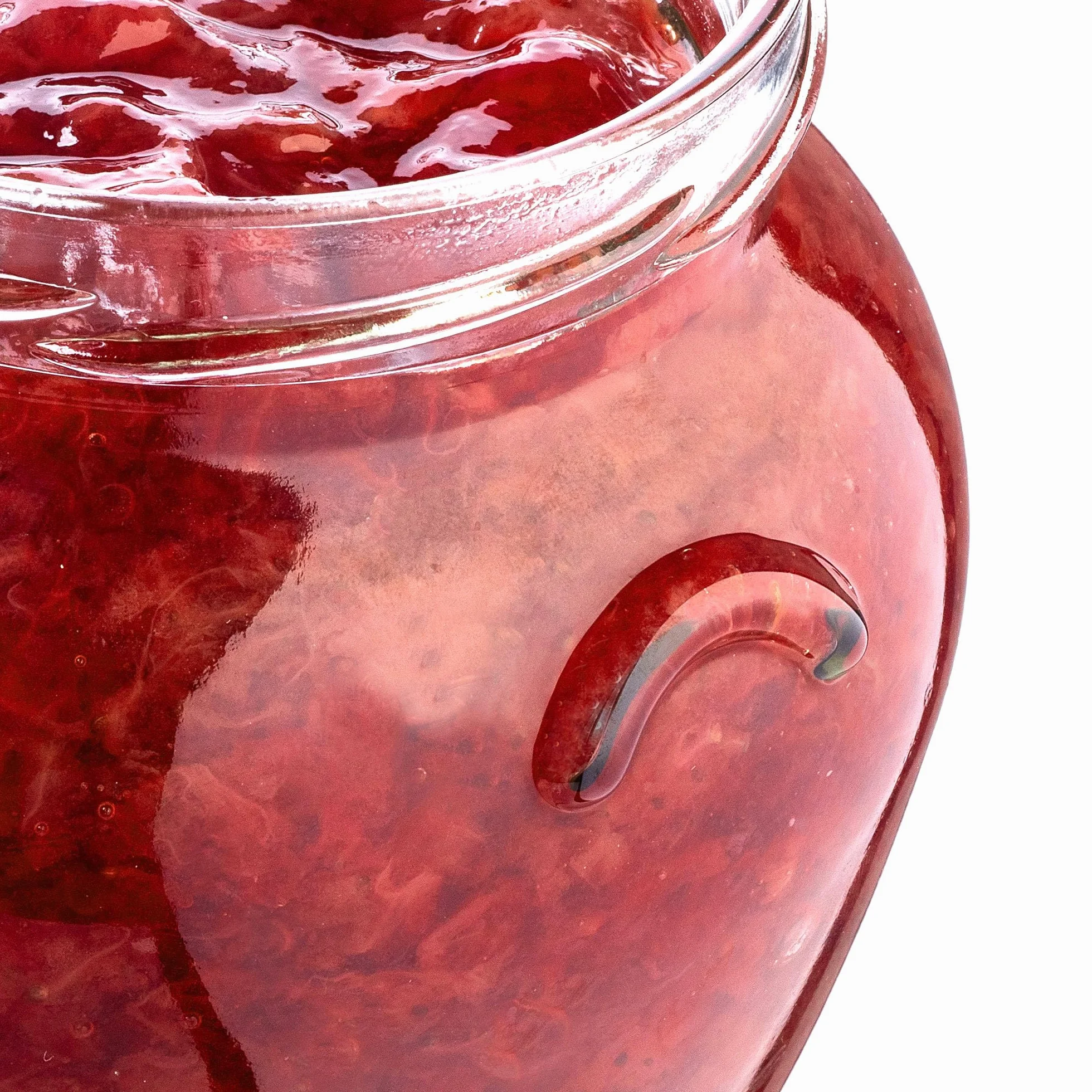 KADAX Zestaw 24 słoików na przetwory 580 ml z czarną zakręcaną pokrywką