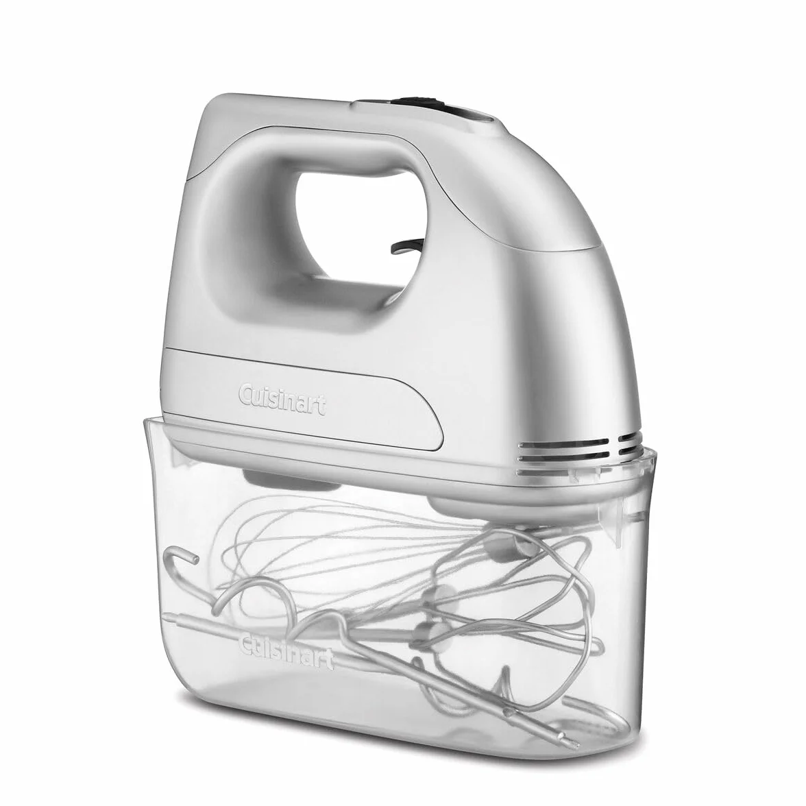 Cuisinart Power Advantage 7-biegowy blender ręczny, mikser balonowy, hak do ciasta, trzepaczka ze stali nierdzewnej, 7 prędkości, 200 W