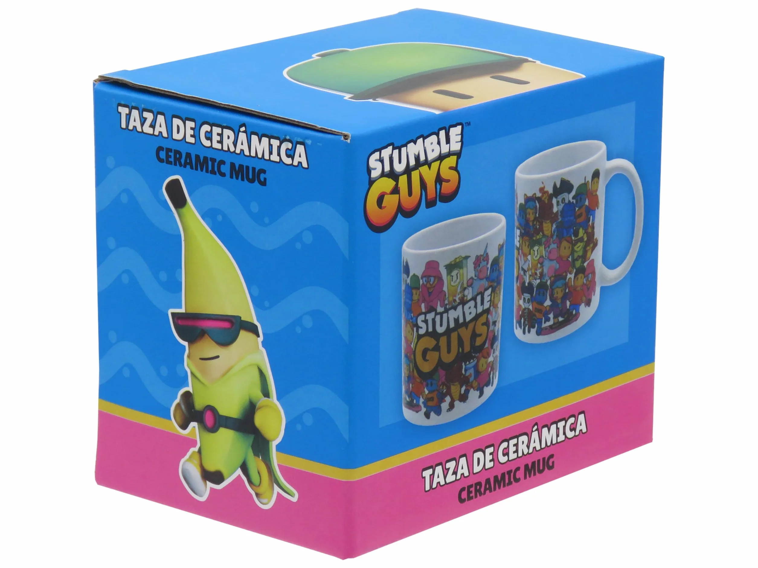 CyP Brands Stumble Guys kubek ceramiczny biały oficjalny produkt
