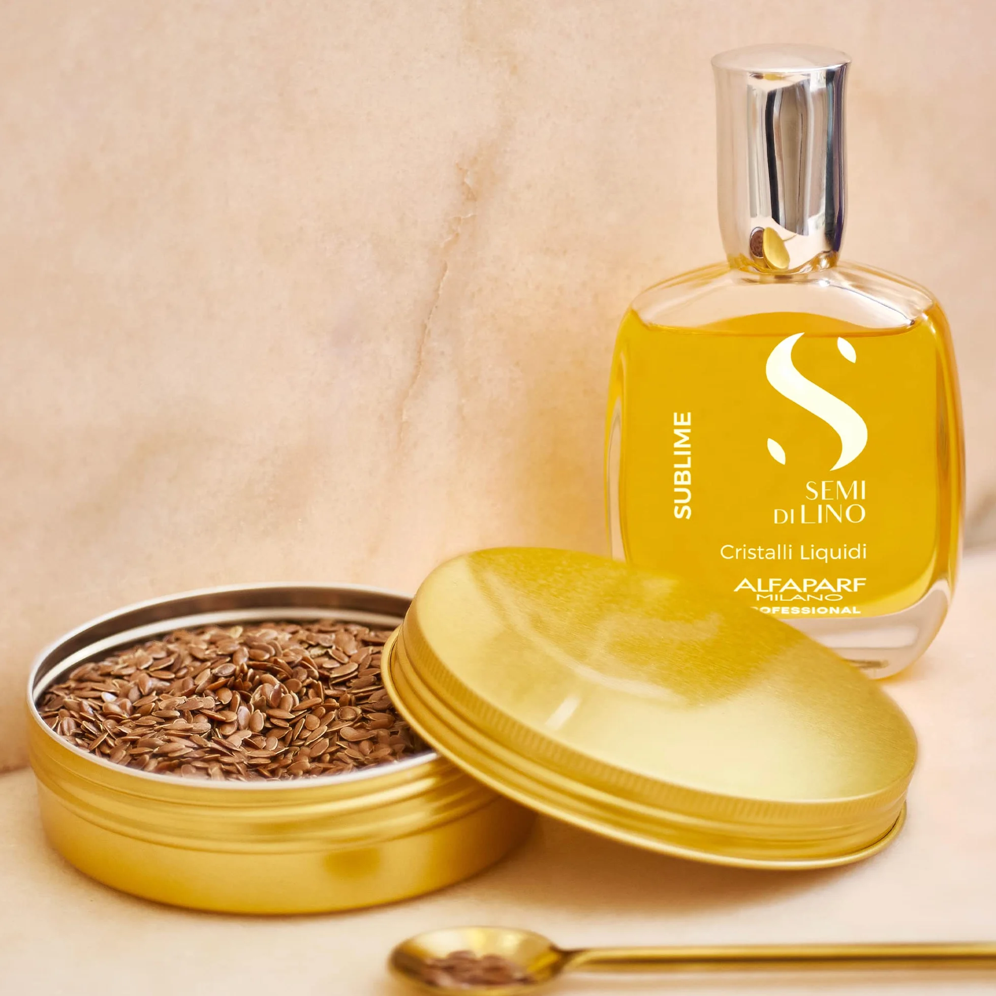 ALFAPARF SEMI DI LINO SUBLIME Cristalli Liquidi Płynne kryształki do włosów 50ml
