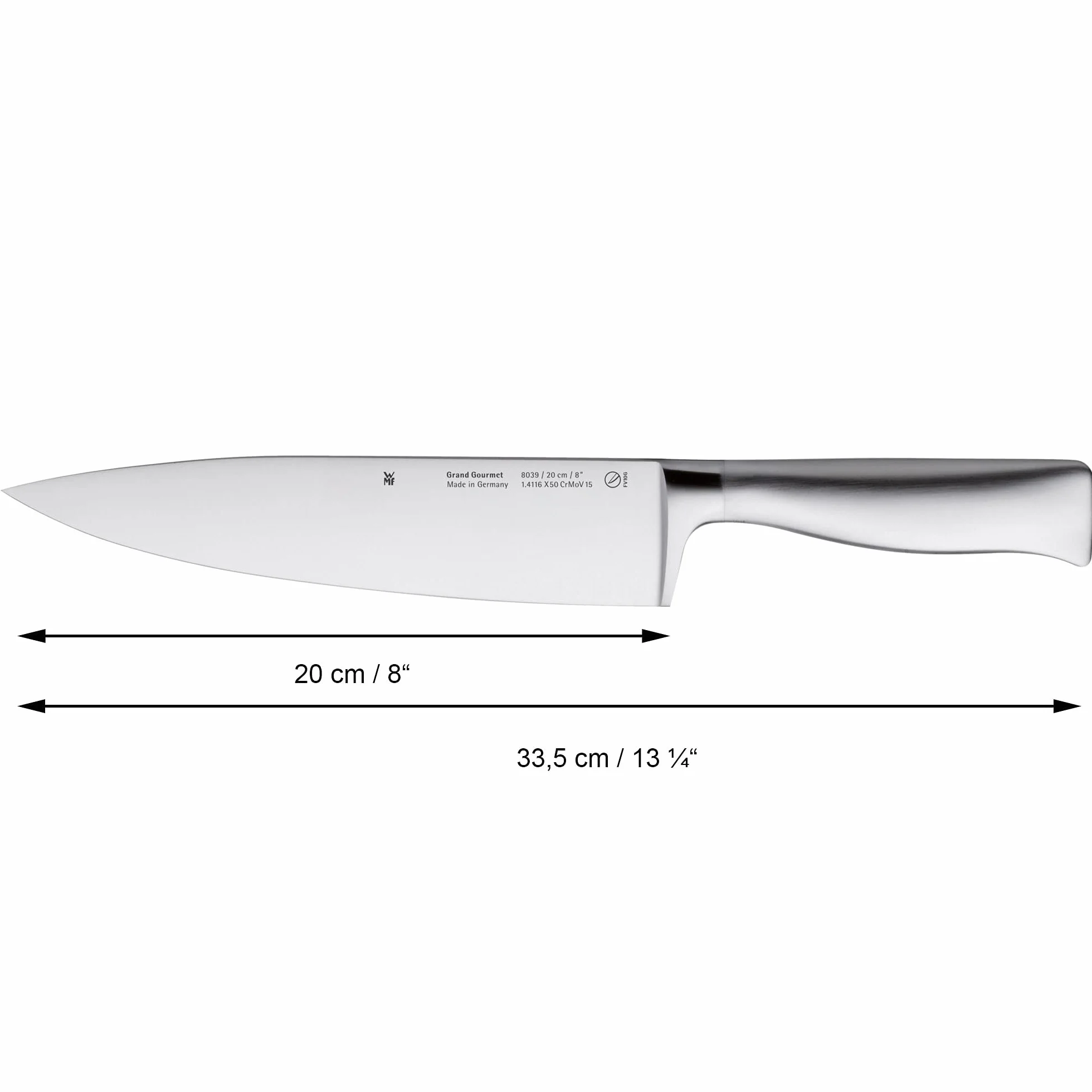 WMF nóż Grand Gourmet Performance Cut 5 sztuk kuty stal nierdzewna