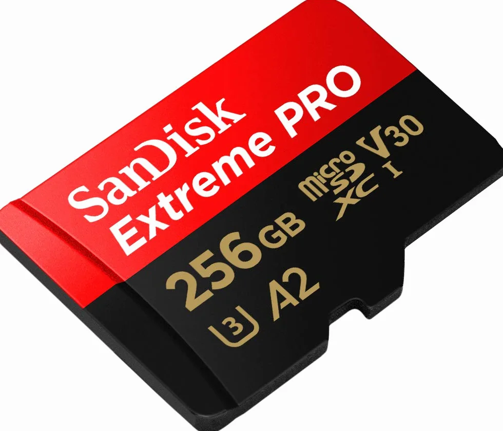 Sandisk Extreme Pro SDSQXCD-256G-GN6MA Karta Pamięci Microsd, Czarny, 256 GB