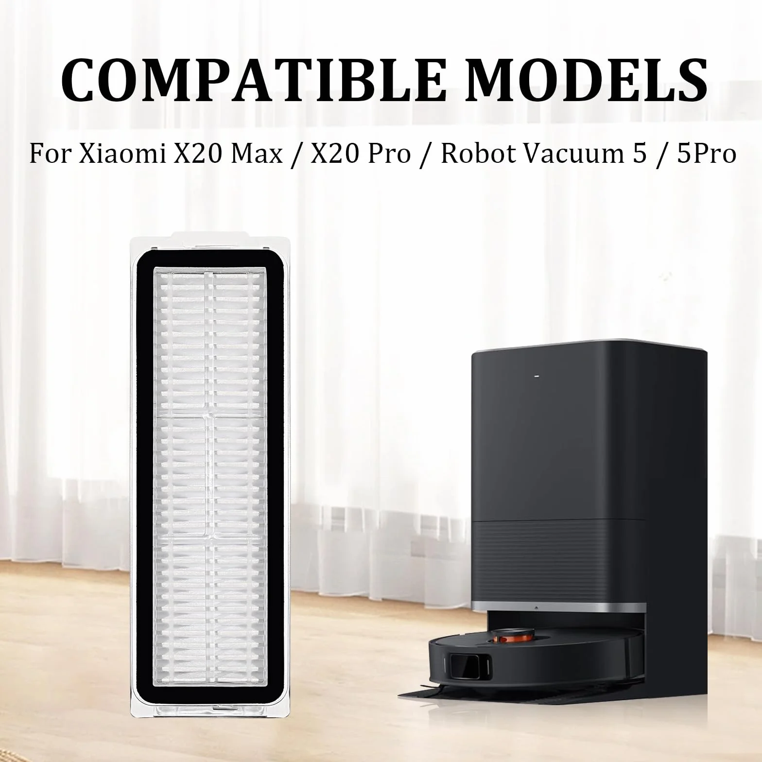 Filtr HEPA do odkurzacza Xiaomi X20 Max X20 Pro Robot Vacuum 5 5Pro