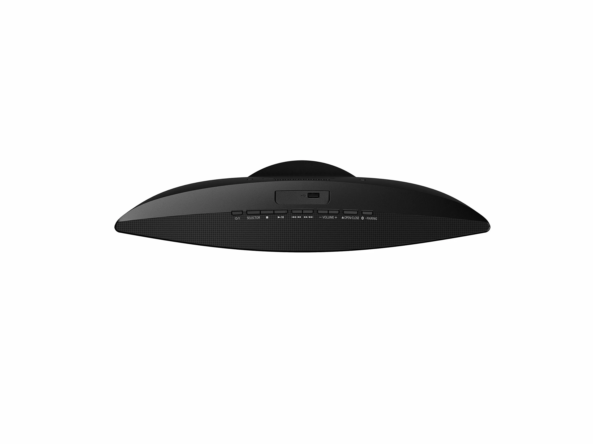 Panasonic SC-HC212EG-K 2-kanałowa mikrowieża Hi-FI, 20 W, radio cyfrowe Dab+, odtwarzacz CD, Bluetooth, USB, czyste dźwięki i niskie zniekształcenia, cienka i współczesna konstrukcja, montaż ścienny,