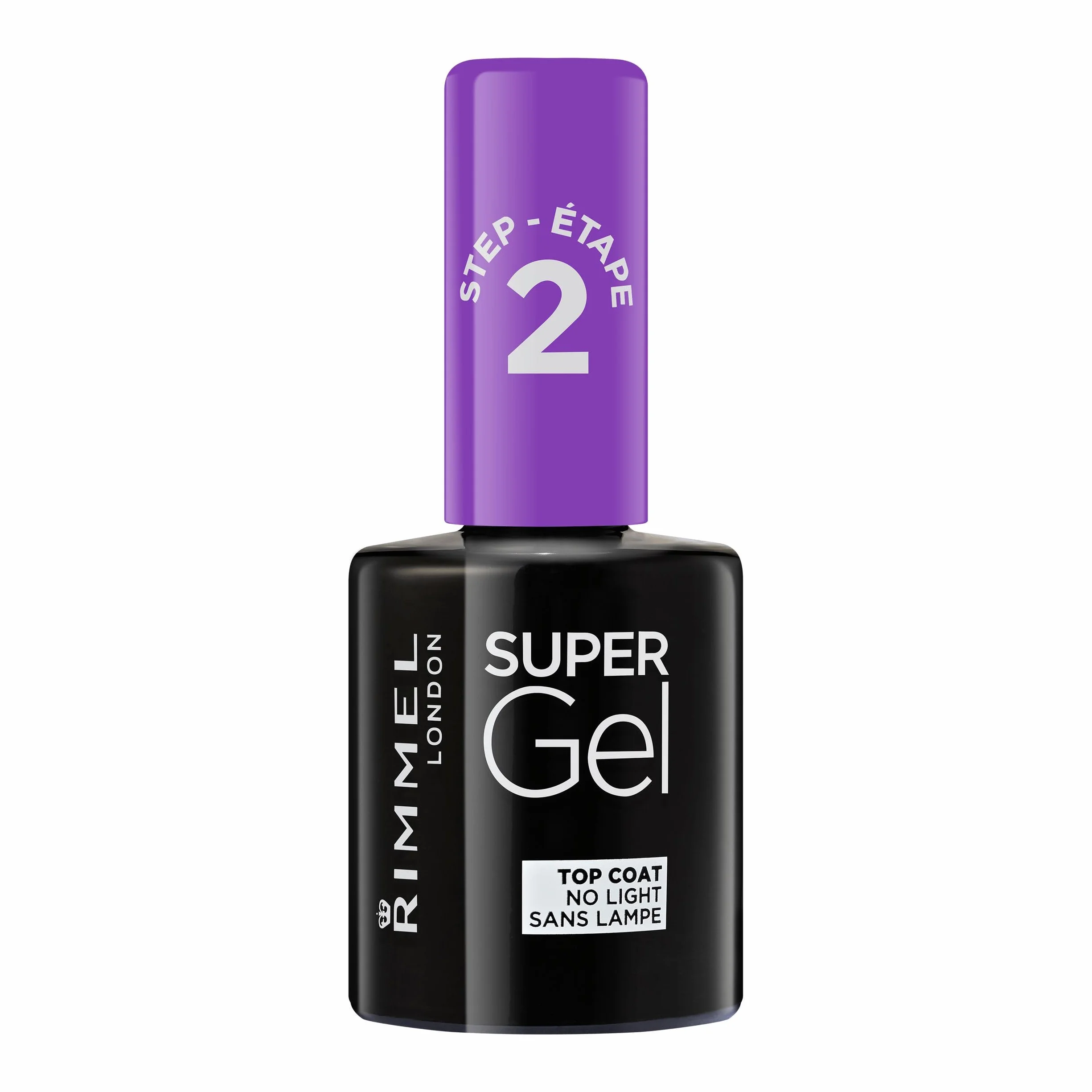 Rimmel Super Gel Lakier do Paznokci, Transparent, 12 ml