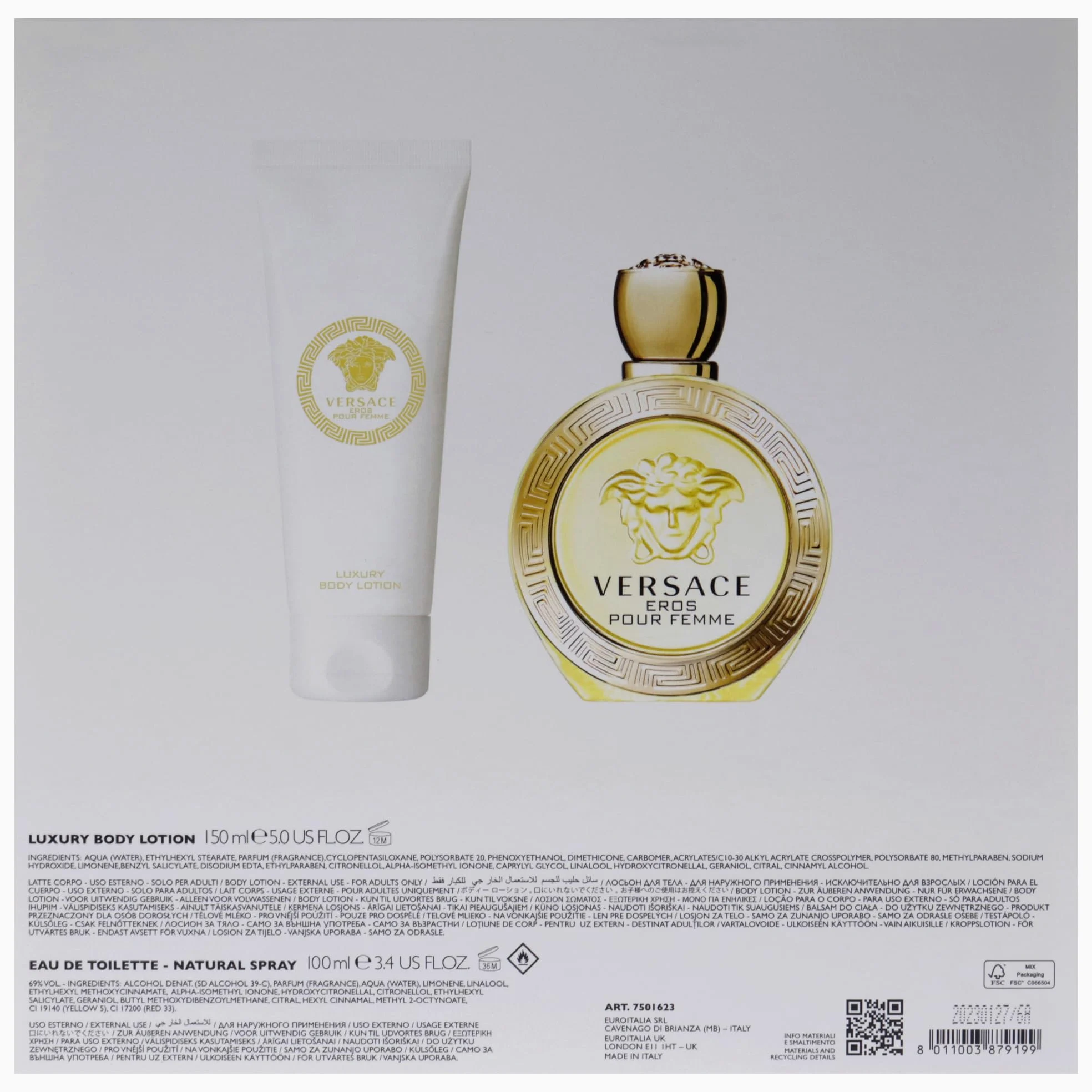 Spray perfum do ciała marki Versace idealny dla kobiet